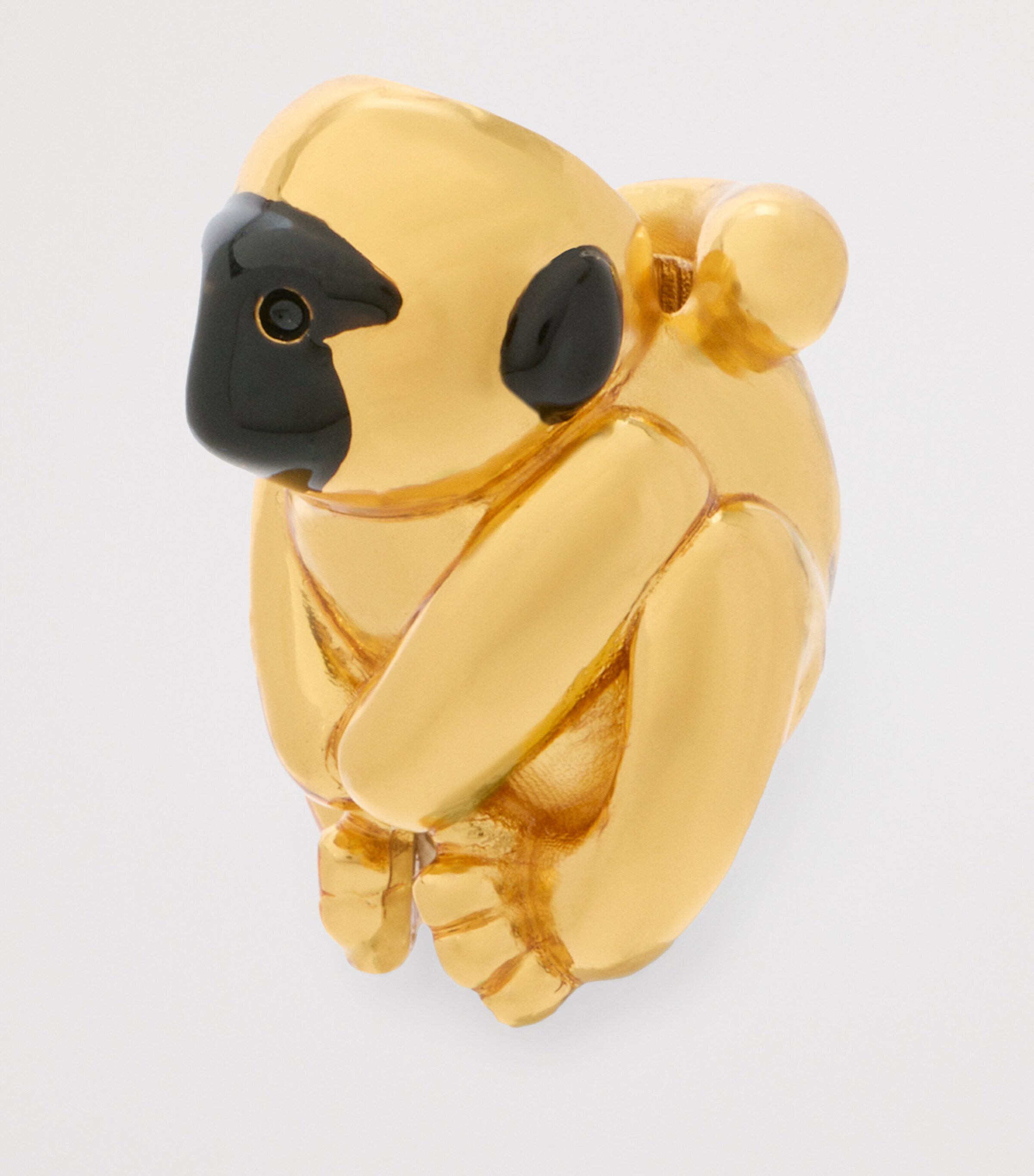 LOEWE x Paula's Ibiza Monkey Dice Charm Black/gold Image 2