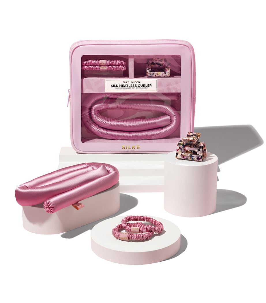 Mulberry Silk Heatless Curler PINK Image 2