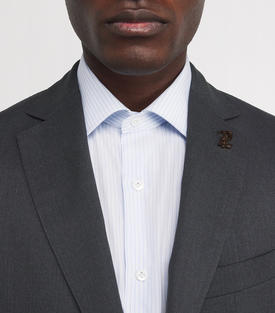 Wool Vicenza 2-Piece Suit 31DARK GREY Image 6