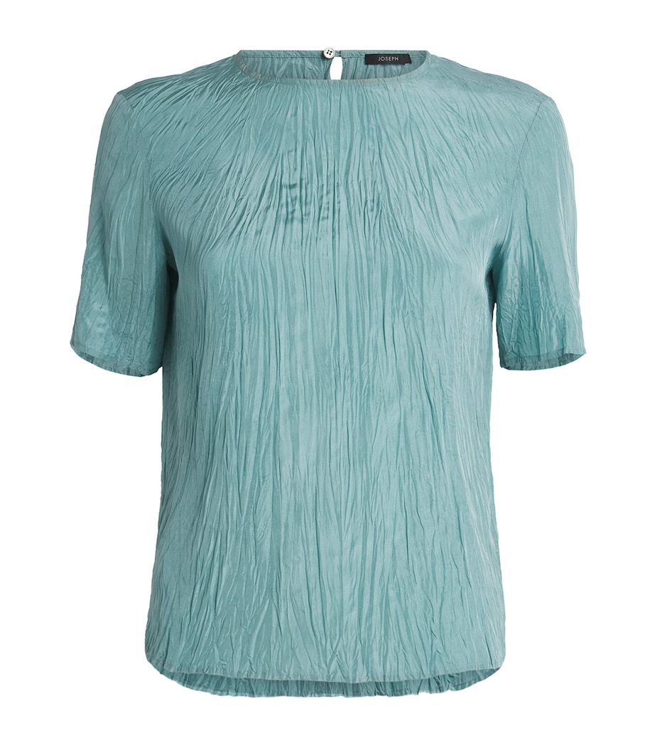 Silk Brunet Top LAGOON Image 1