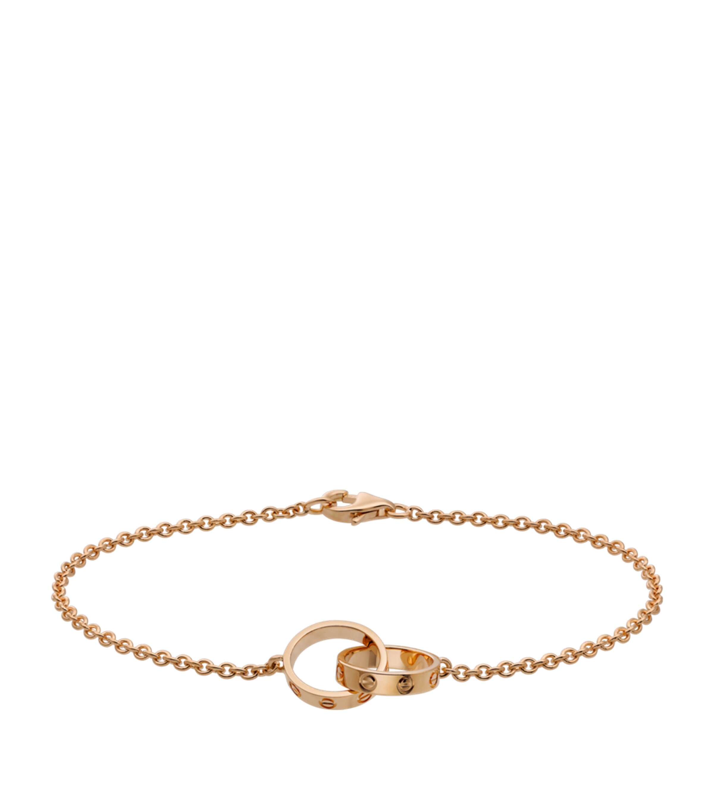 Cartier Rose Gold LOVE Chain Bracelet Rose Gold Image 1