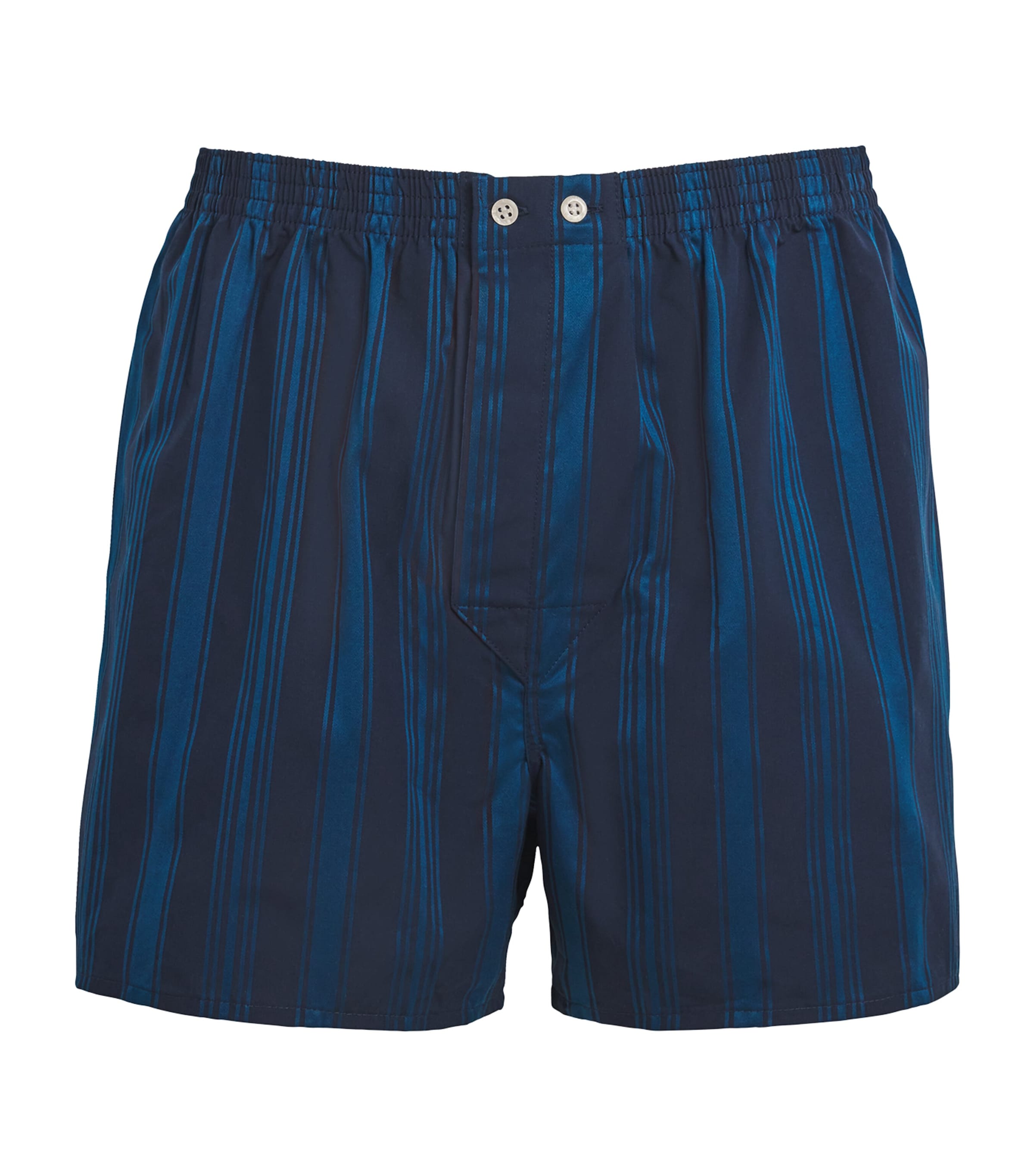 Shop Derek Rose Royal Boxer Shorts In Navy