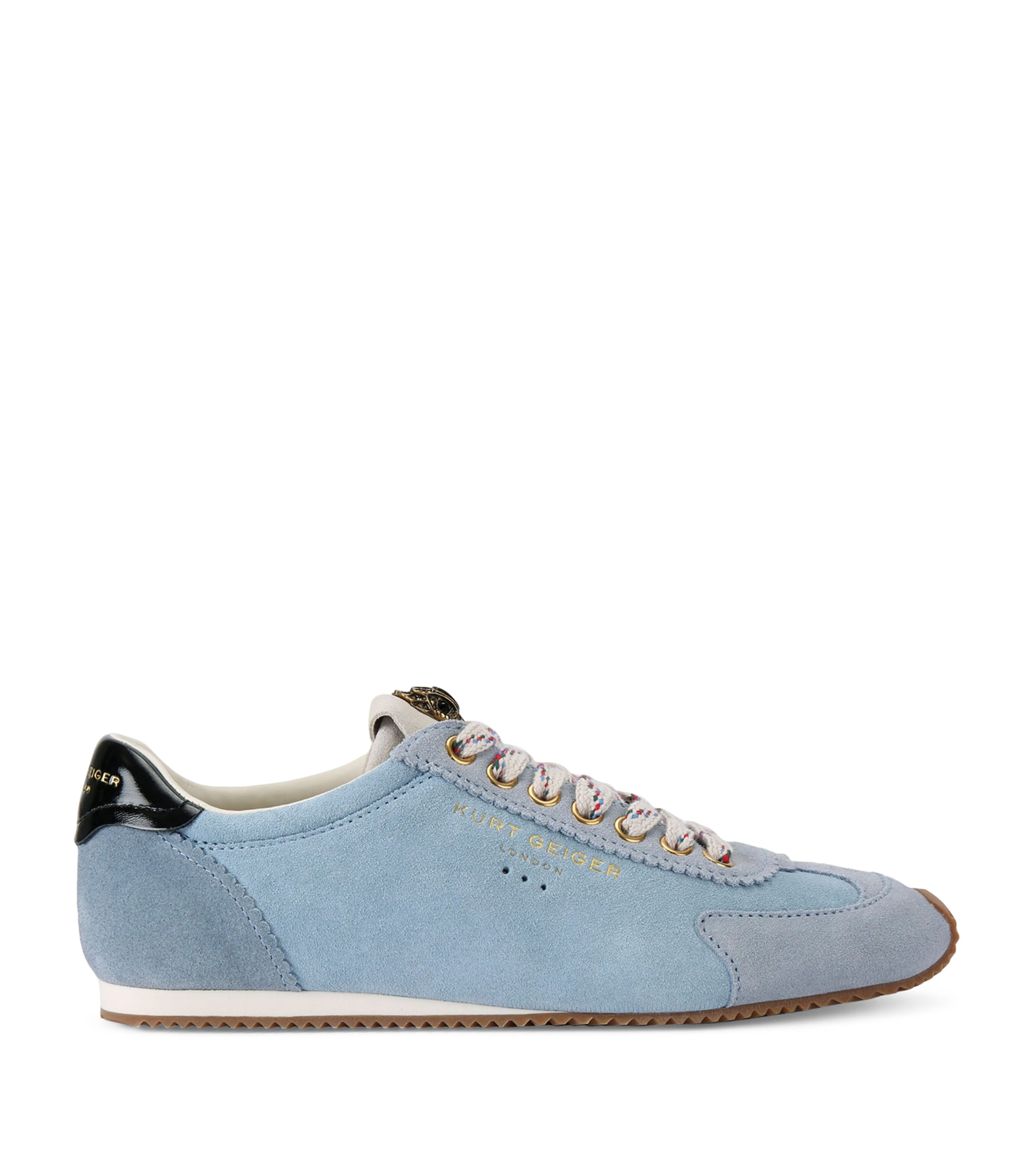 Kurt Geiger London Suede Islington Low-Top Sneakers | Women Shoes | Trainers | Low-Top Trainers | Designers | Kurt Geiger London