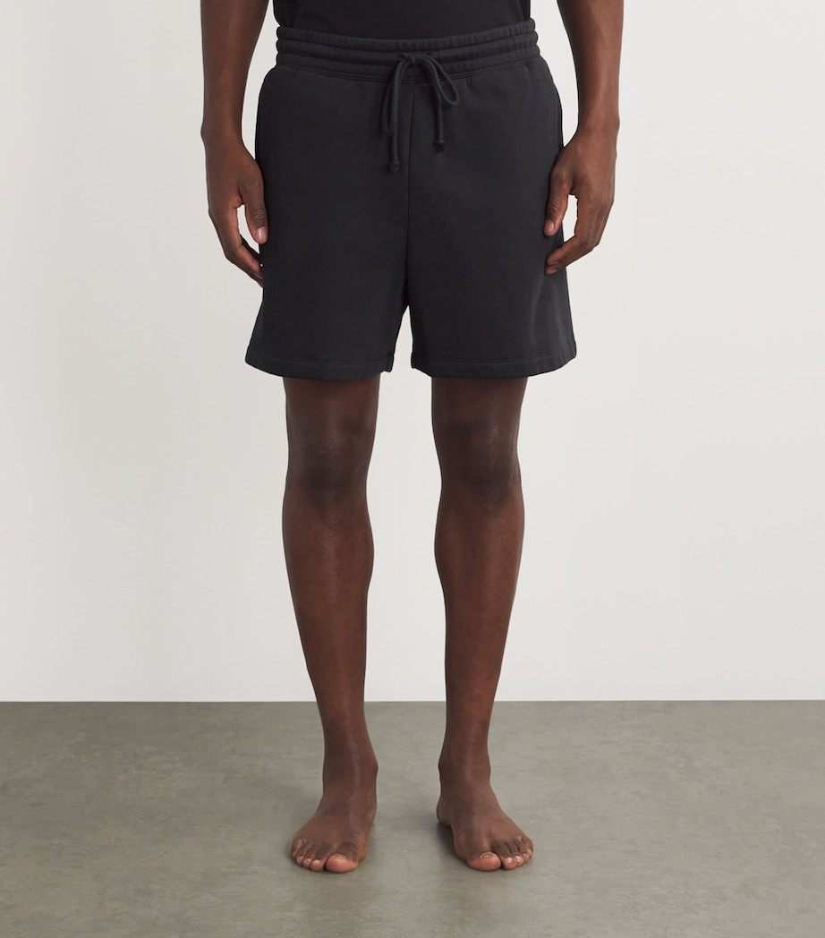 Fleece Relaxed Lounge Shorts WASHED ONYX Image 3