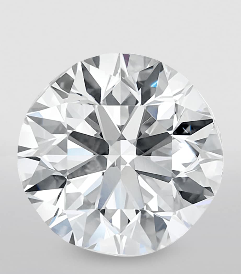 Invisible Set Diamond Threaded Stud Earring (3.5mm) YELLOW GOLD Image 3