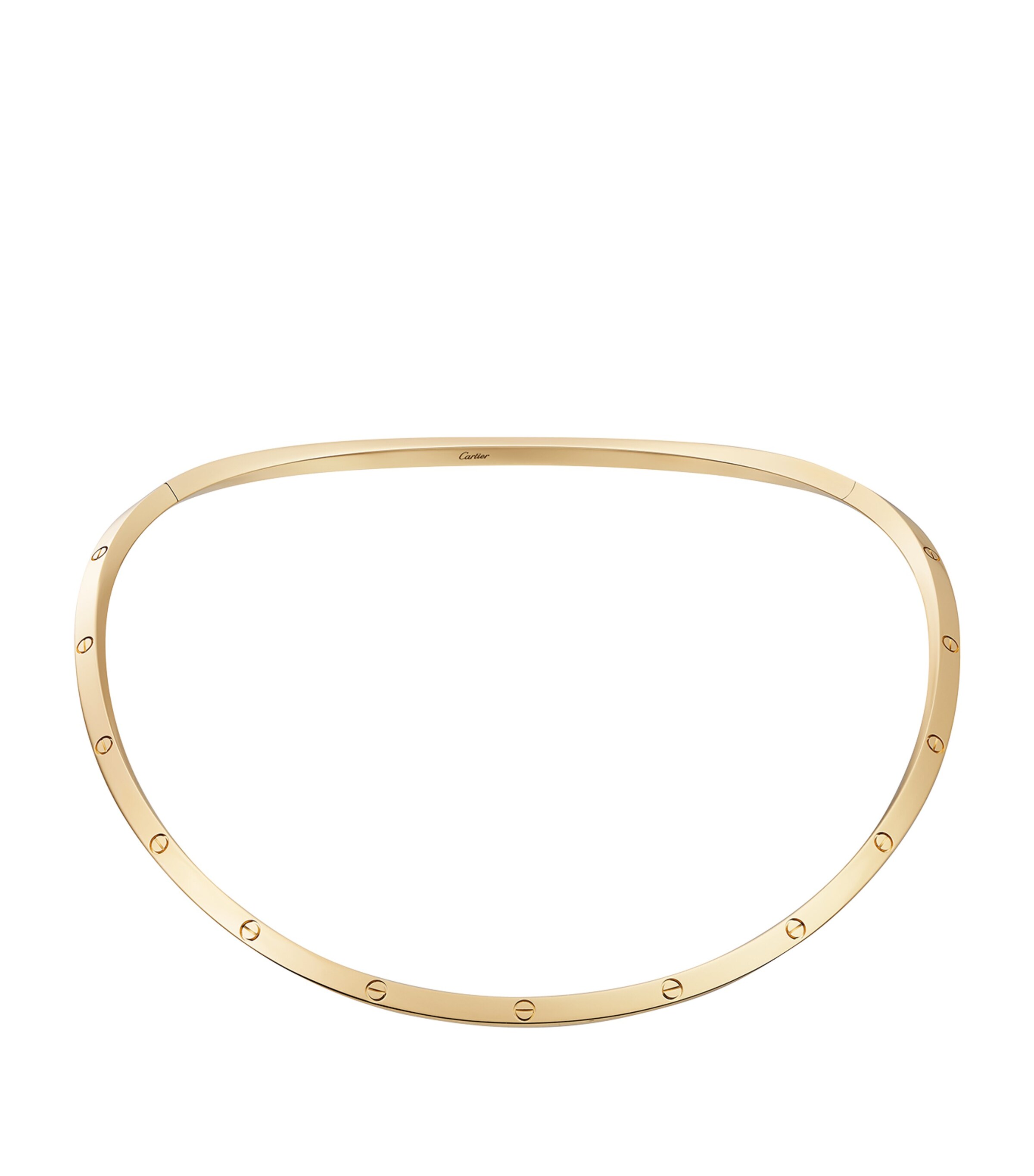 Cartier Yellow Gold Love Torque Necklace Yellow Gold Image 1