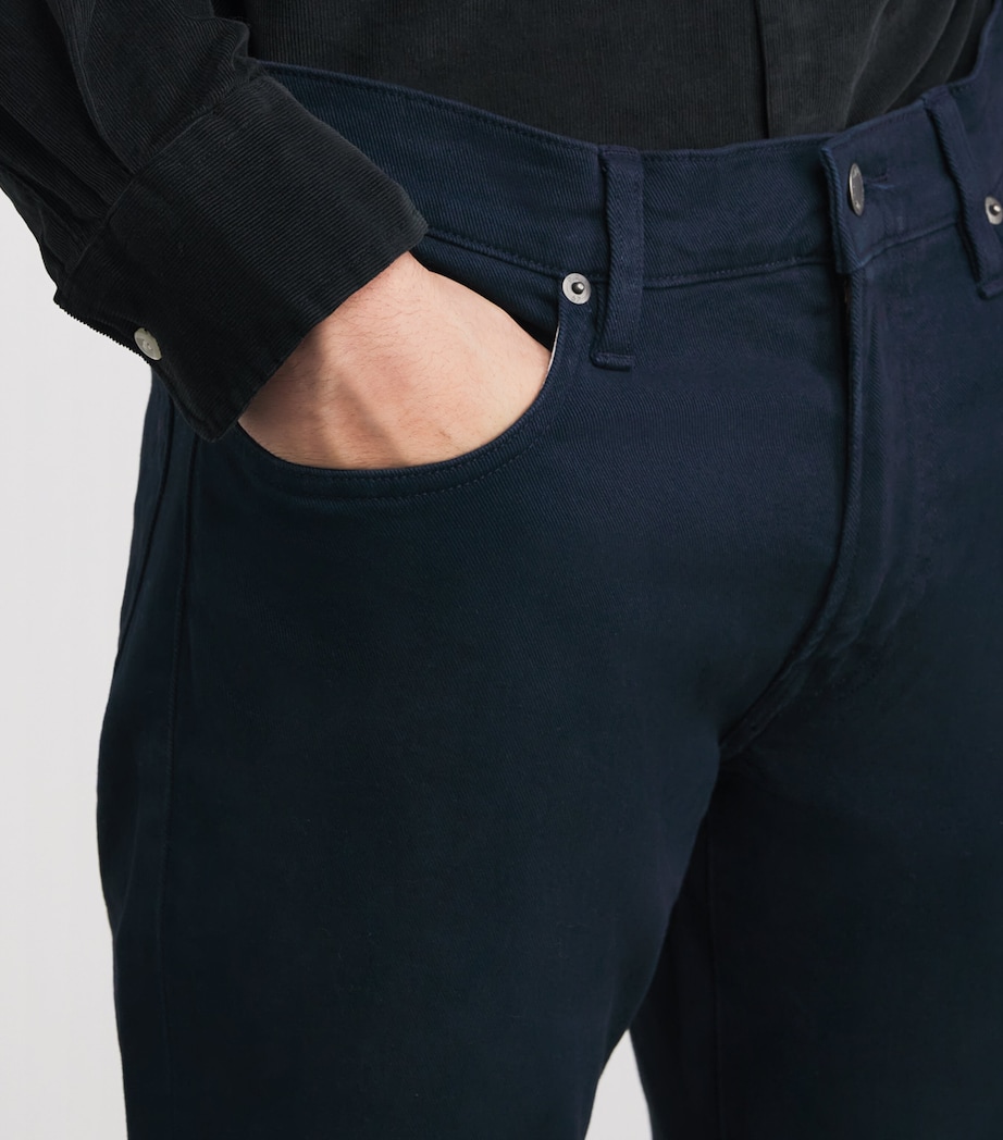 Stretch-Cotton Varick Chinos NAVY Image 6