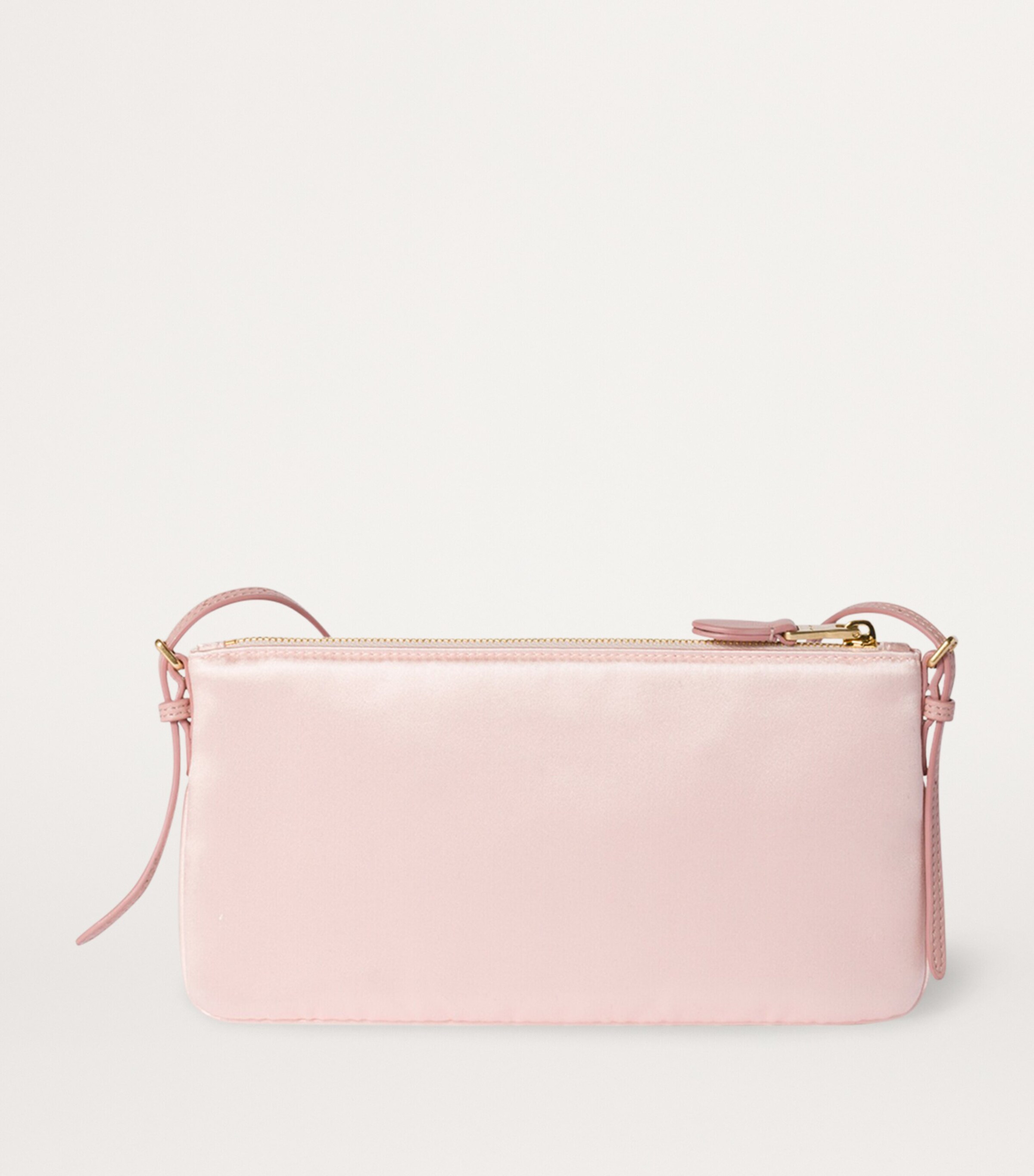 Miu Miu Pink Mini Satin Pouch | Harrods UK