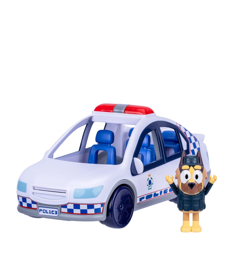 BLUEY Police Car Playset Image 3