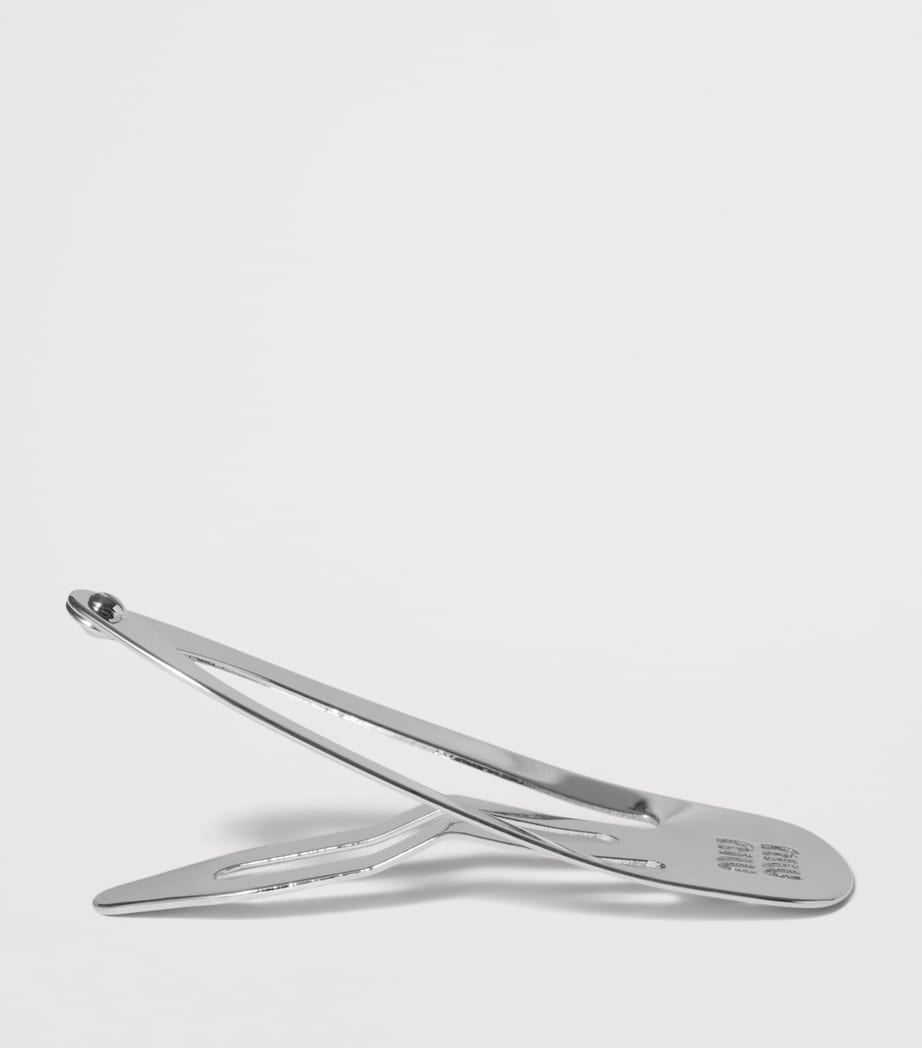 Miu Miu Metal Logo Hair Clips Image 2