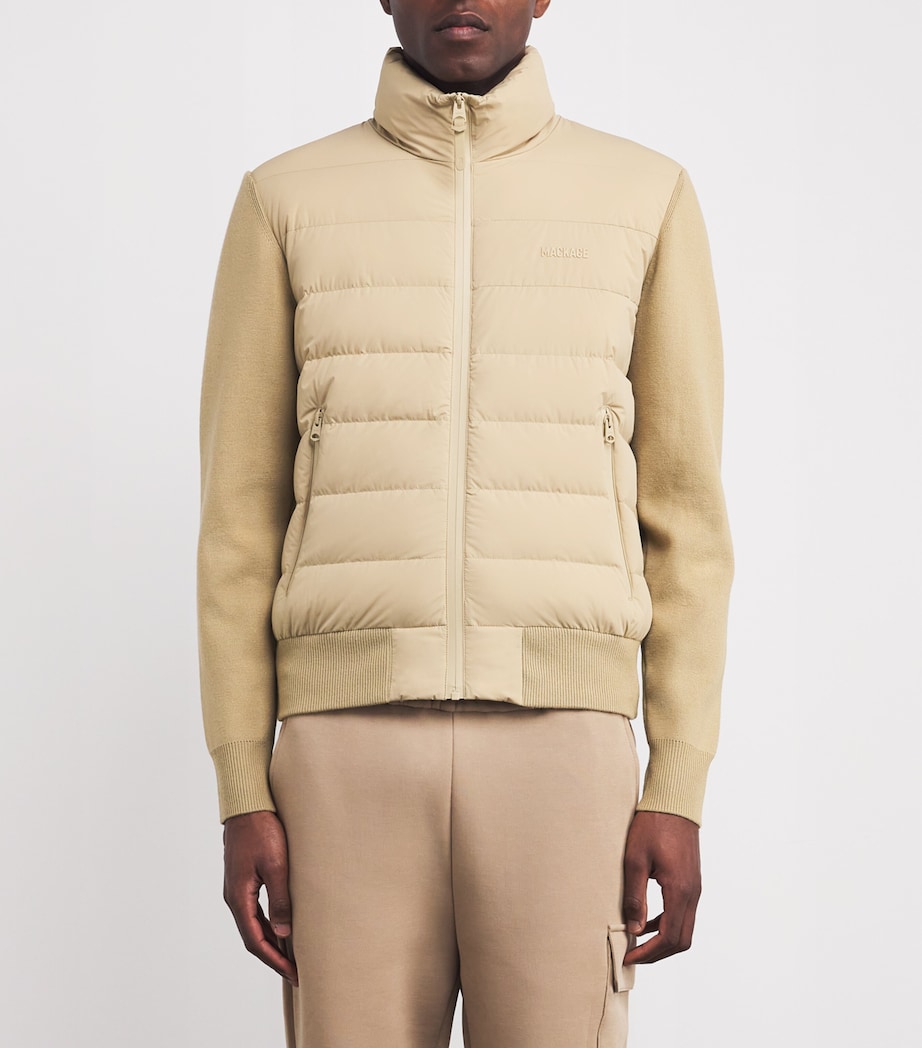 Down Haney-City Hybrid Jacket LIGHT CAMEL Image 3