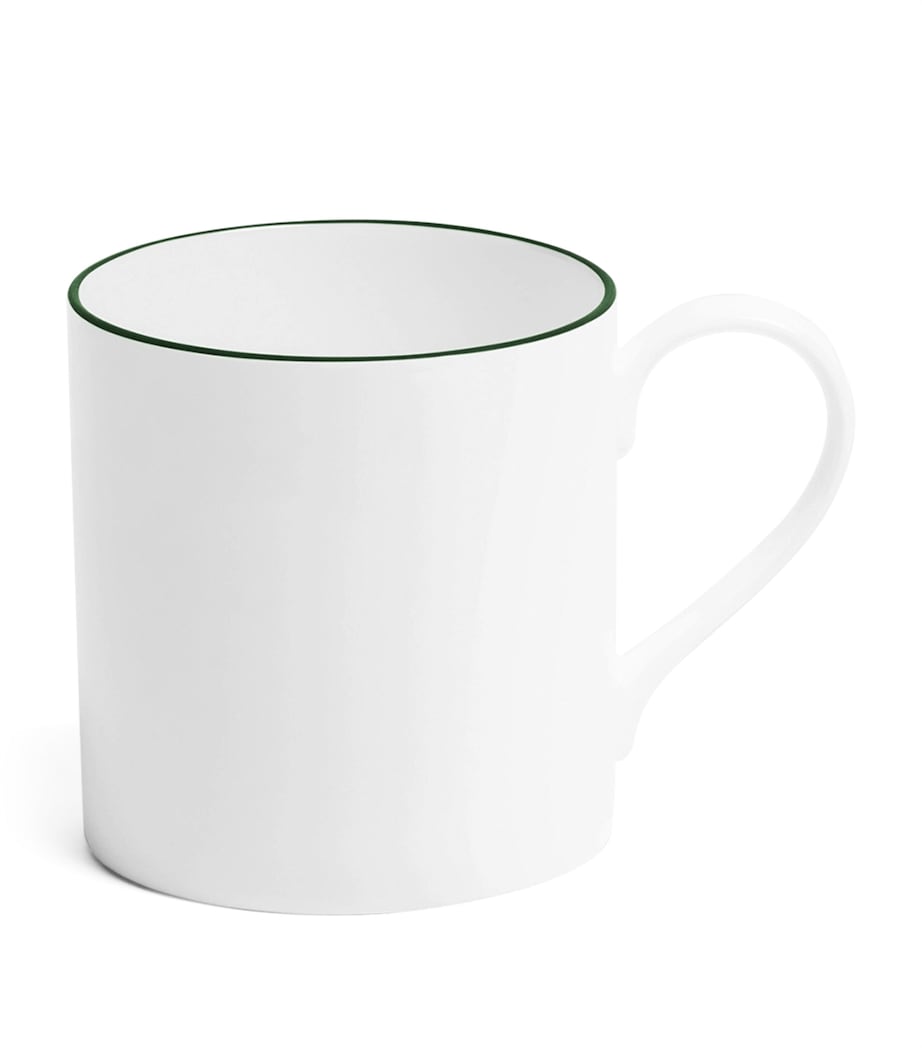Bone China Line Mug FOREST GREEN Image 1