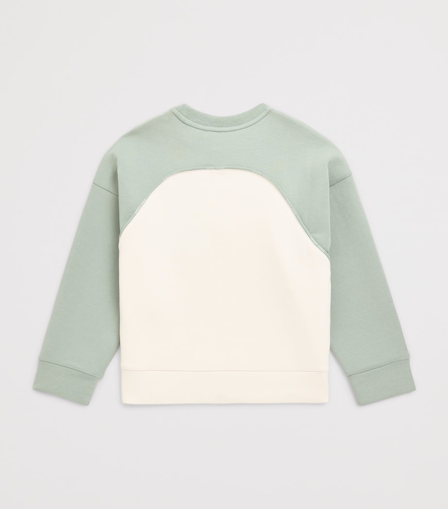 Emporio Armani Kids Logo Sweatshirt (4-16 Years) Wht Image 2