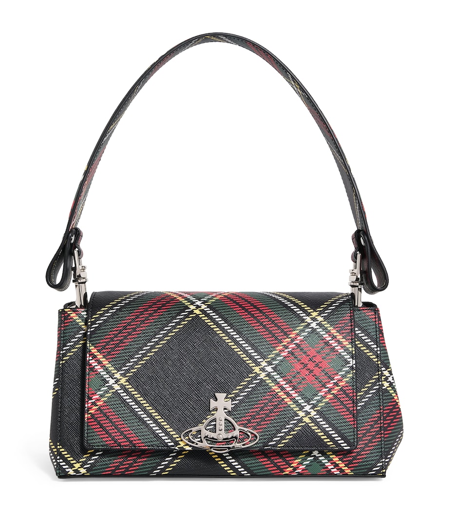 Medium Hazel Tartan Top-Handle Bag N302 CHELSEA TARTAN Image 1