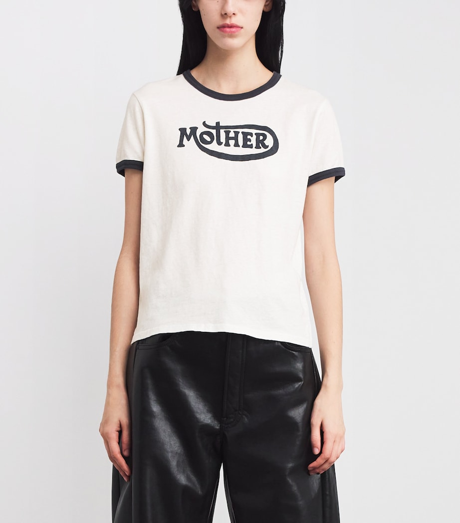 Cotton The Lil Goodie Ringer T-Shirt MOTHER MOTO MTT Image 3