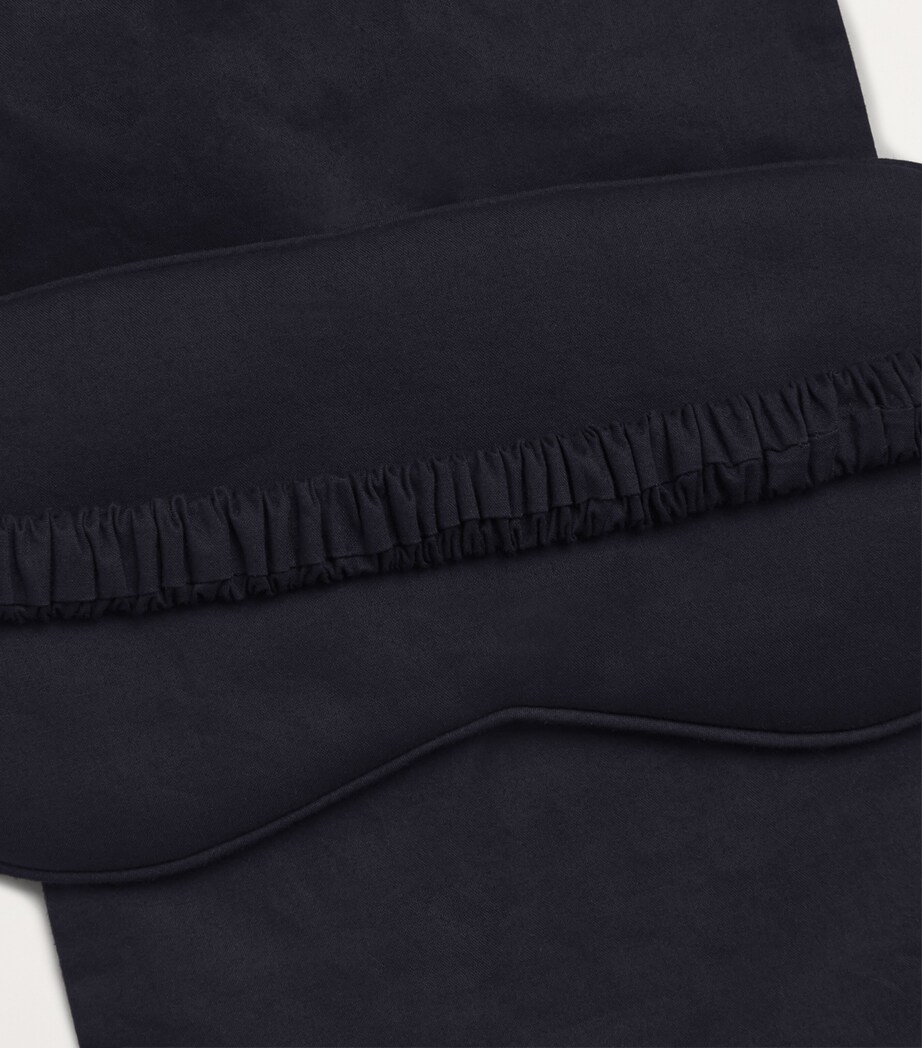 Harrods Womens Cotton Sleep Mask Navy Image 7
