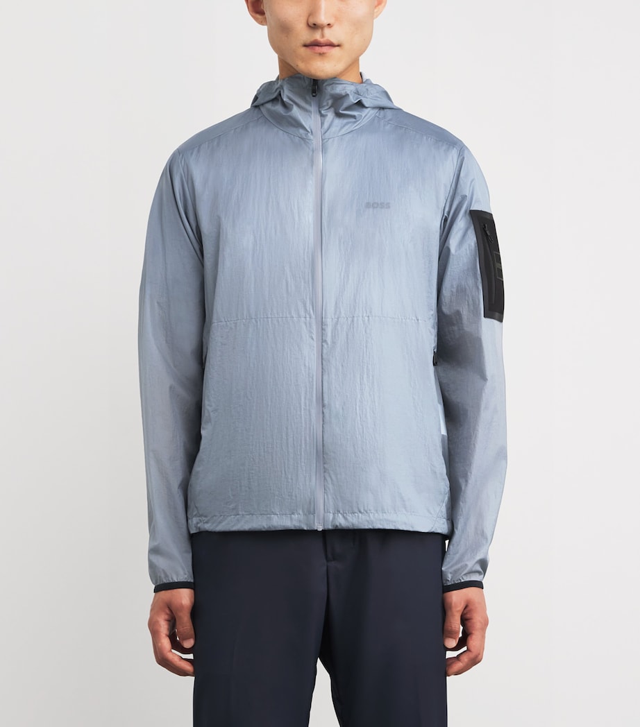 Water-Repellent Airynix Jacket 026DARK GREY Image 3