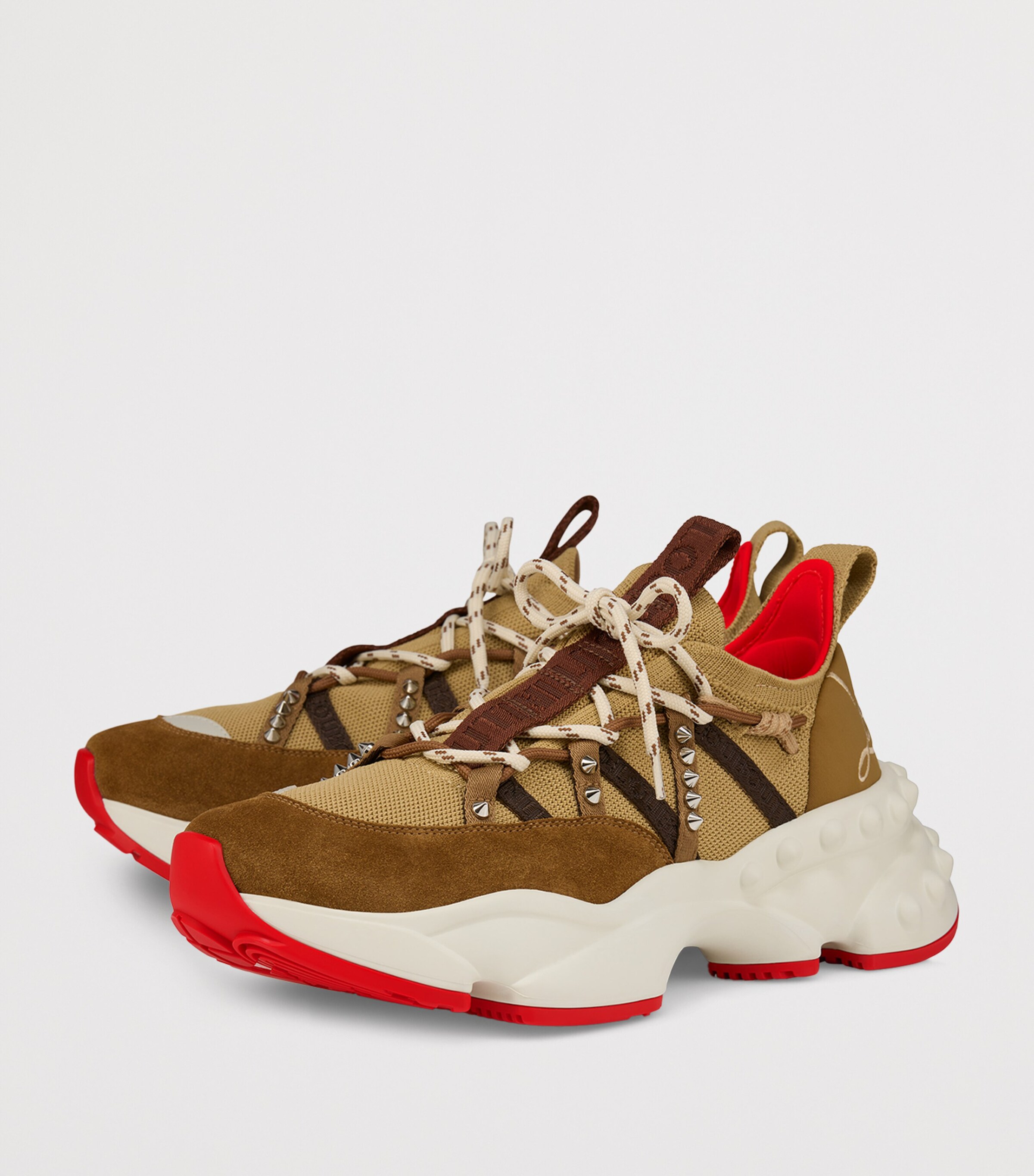 Trailnrun Leather Sneakers 7187 Image 3