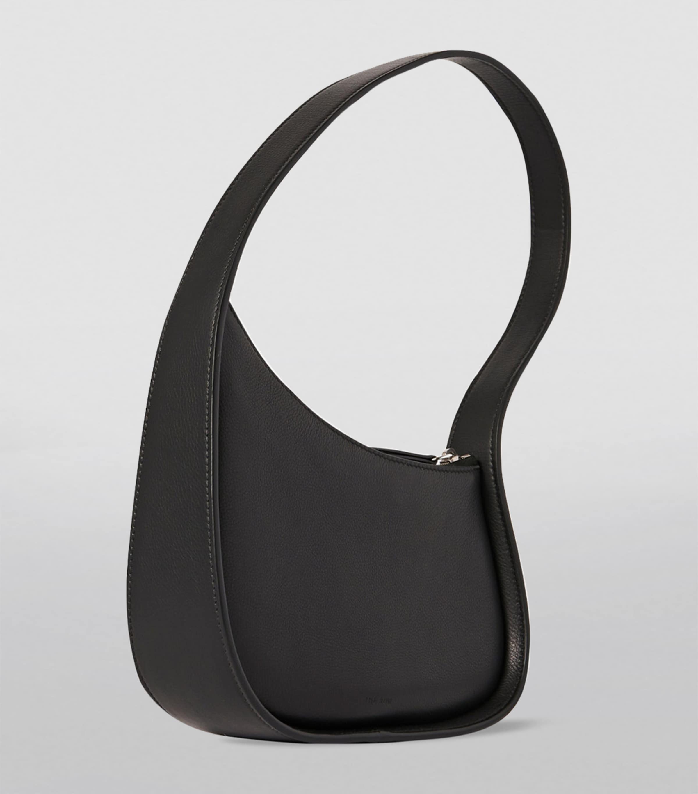 ショルダーバッグ・ポシェット THE ROW BORSA A SPALLA HALF MOON IN NAPPA Half Moon leather shoulder bag in black - The Row | Mytheresa