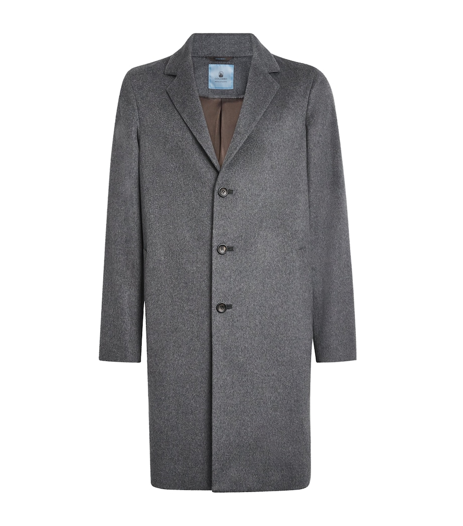 Cashmere Single-Breasted Coat 415 Image 1