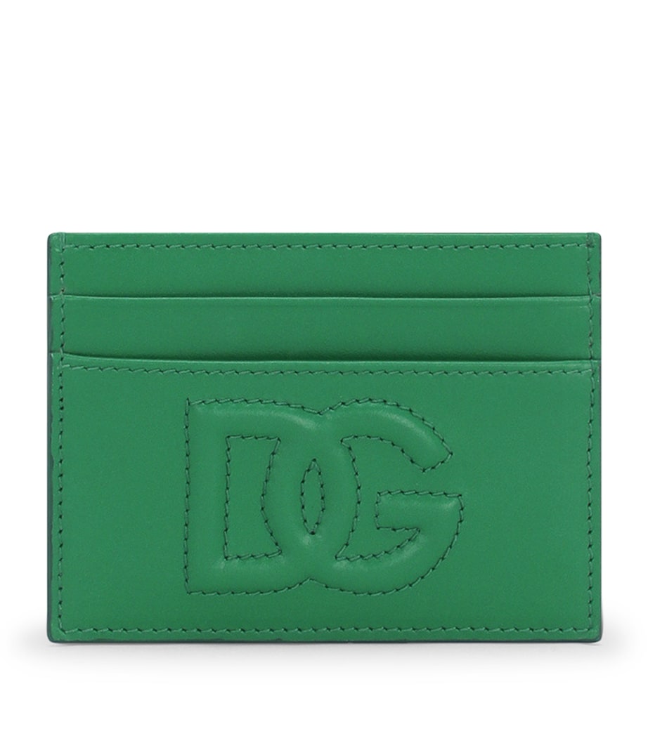 Leather Card Holder 87192-GREEN Image 1