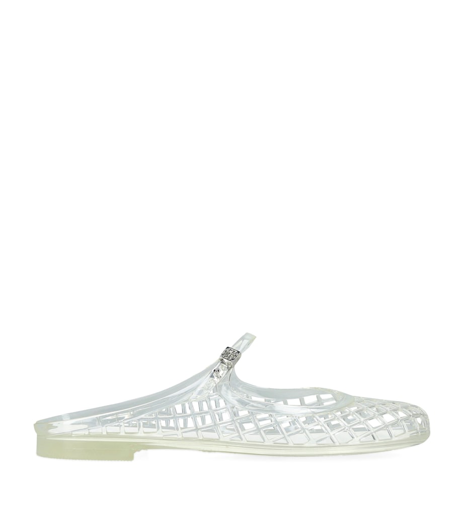 Tory Burch Jelly Mellow Mary Jane Sandals White Image 1