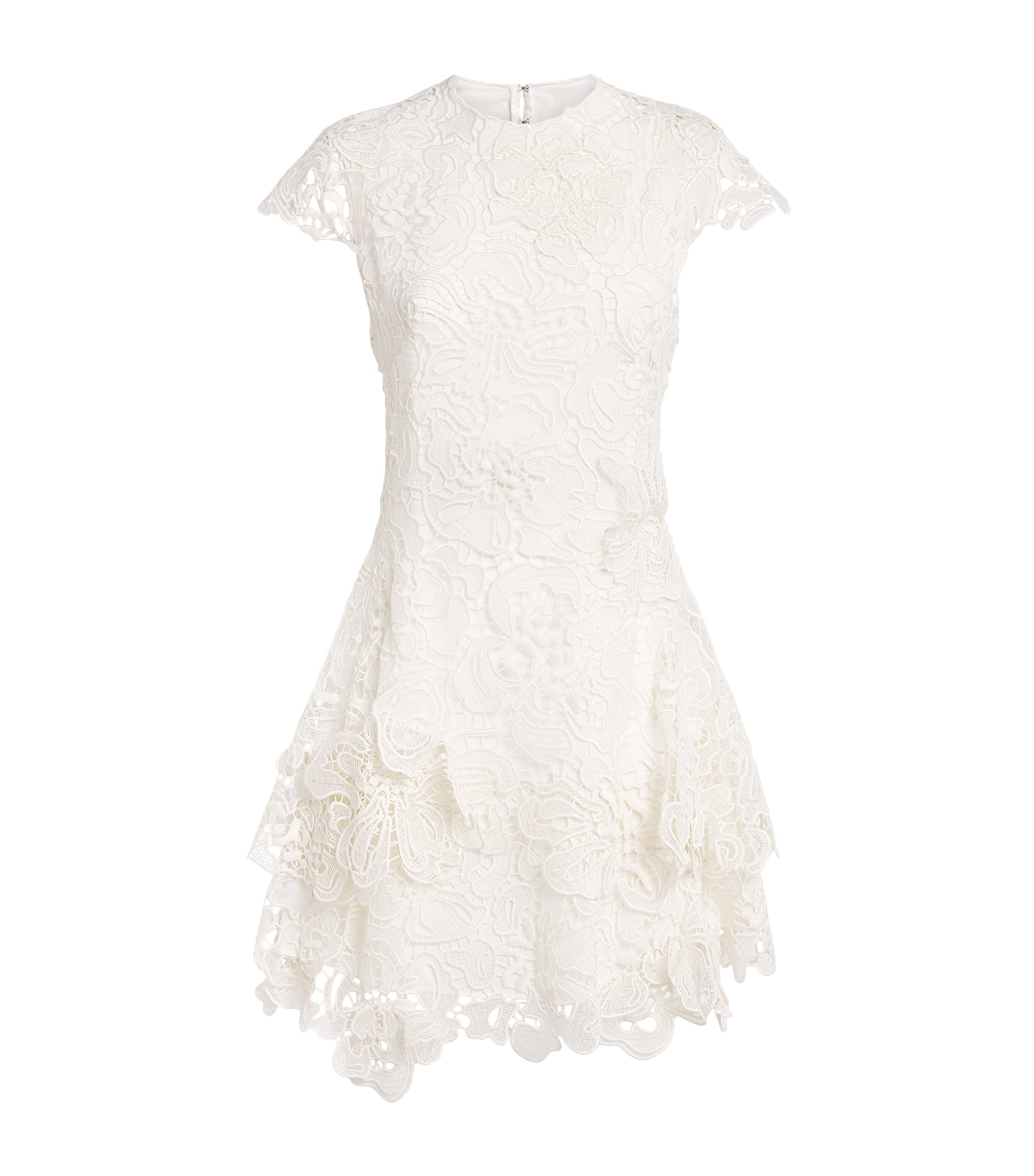 Simkhai Womens Lace Novelle Mini Dress White Image 1