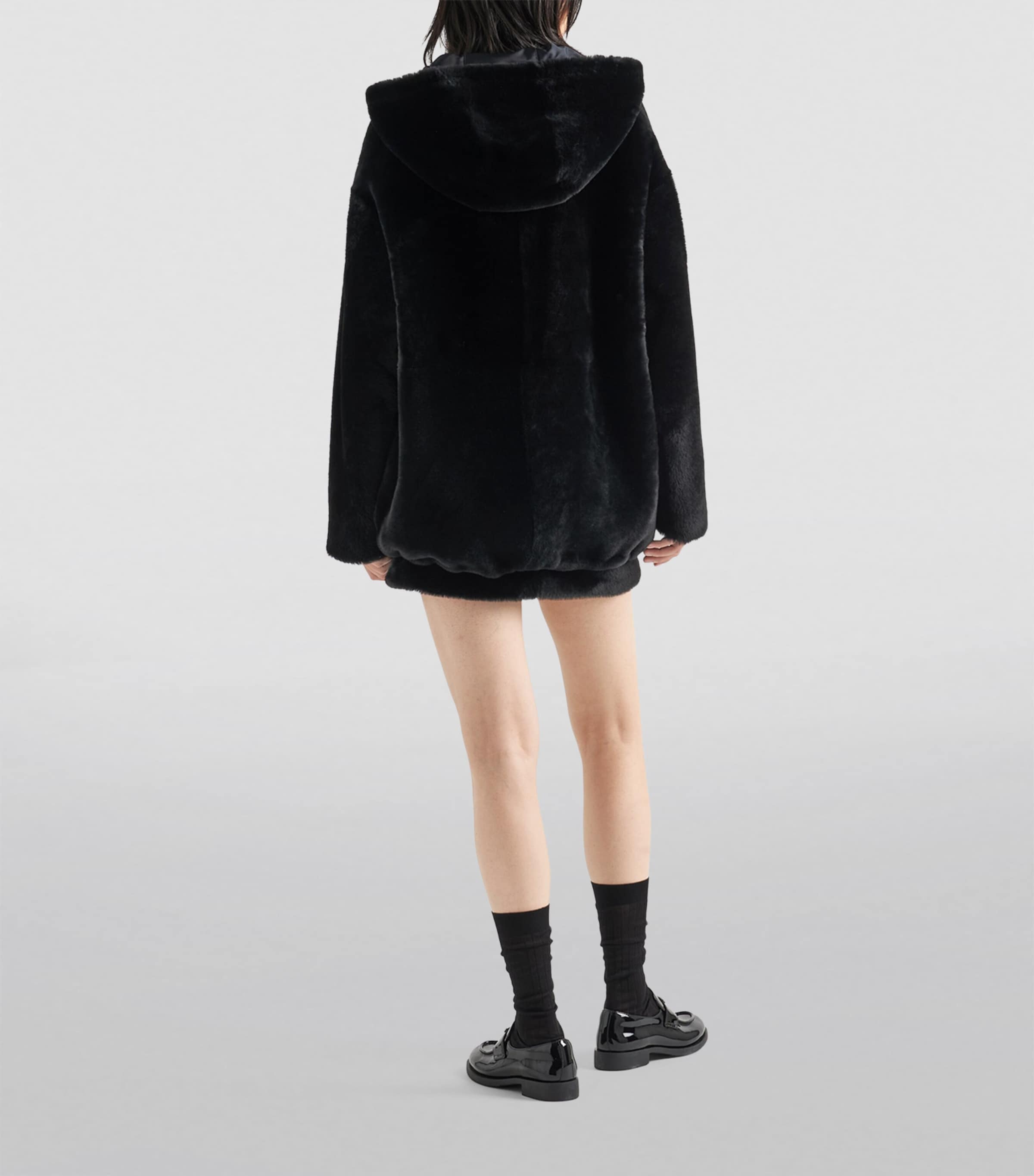 Shearling Reversible Jacket F0002 Image 4