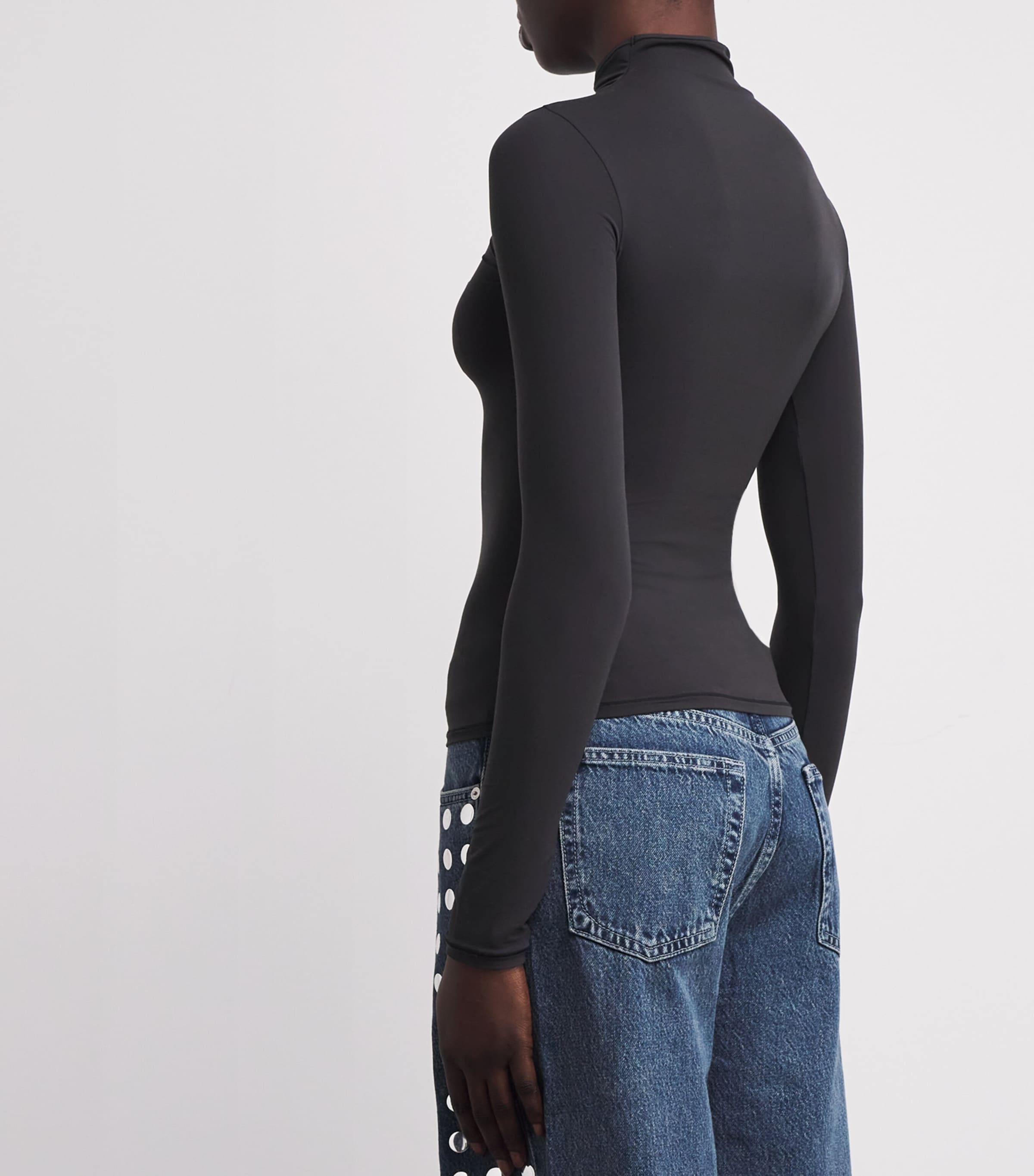 Fits Everyone Rollneck Top ONYX Image 4