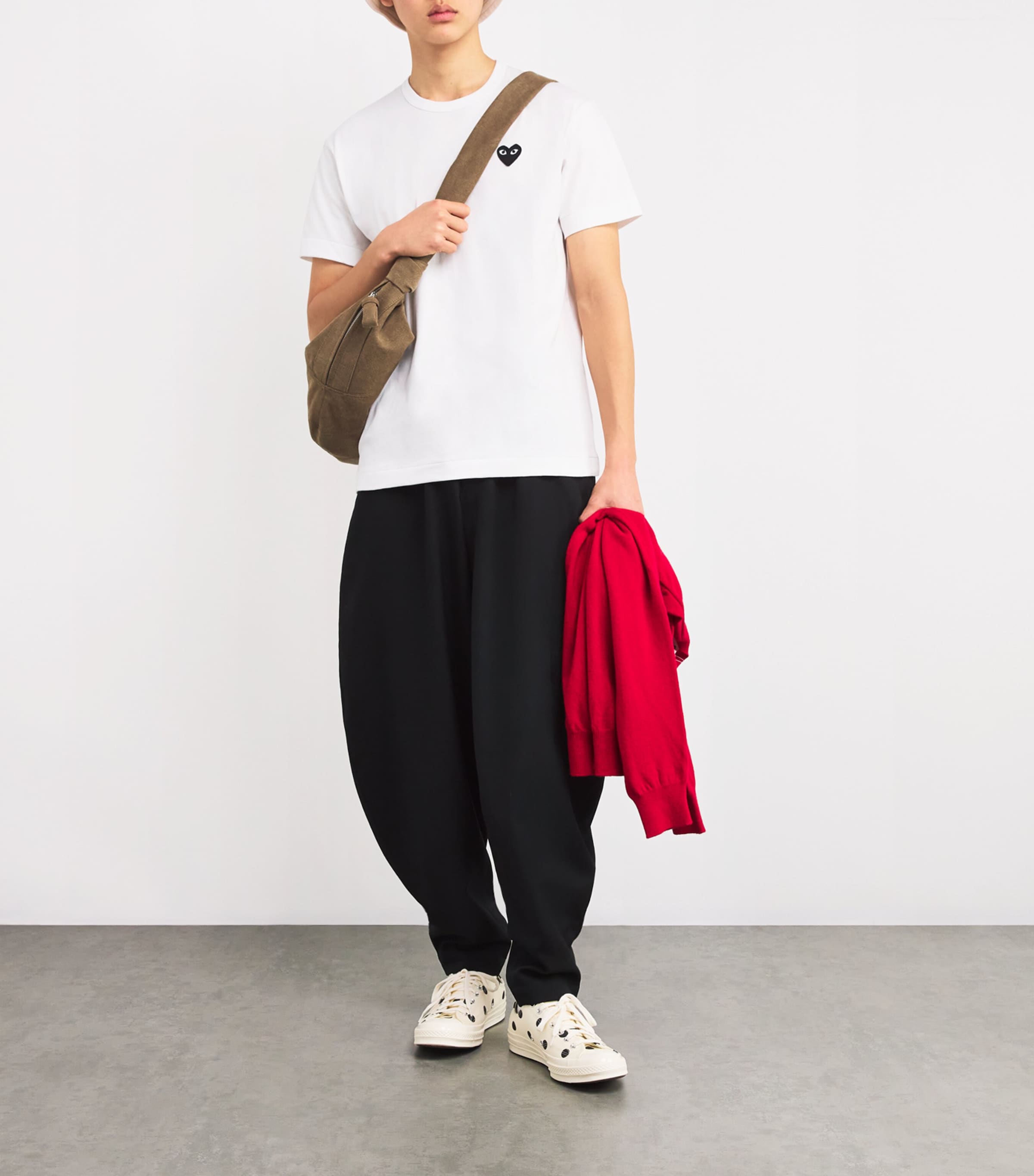 Heart Logo T-Shirt WHITE Image 2