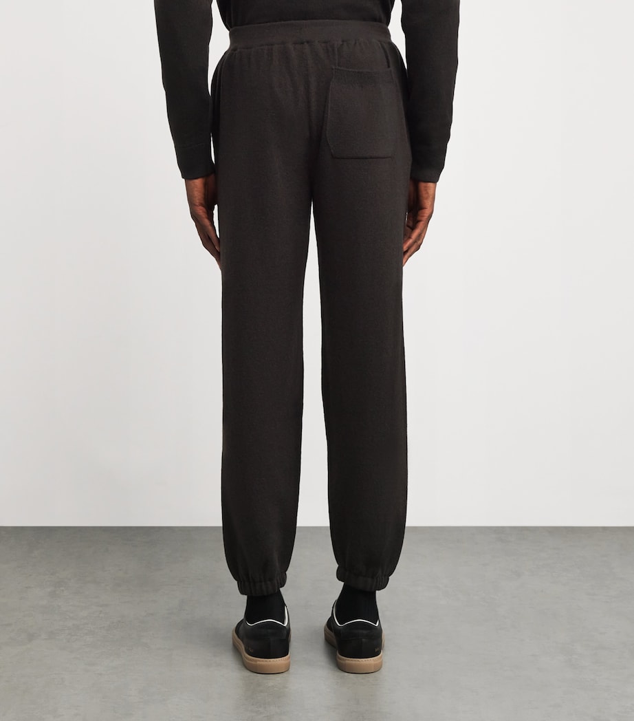 Cashmere Tapered Sweatpants SB7290 MOLASSES Image 4
