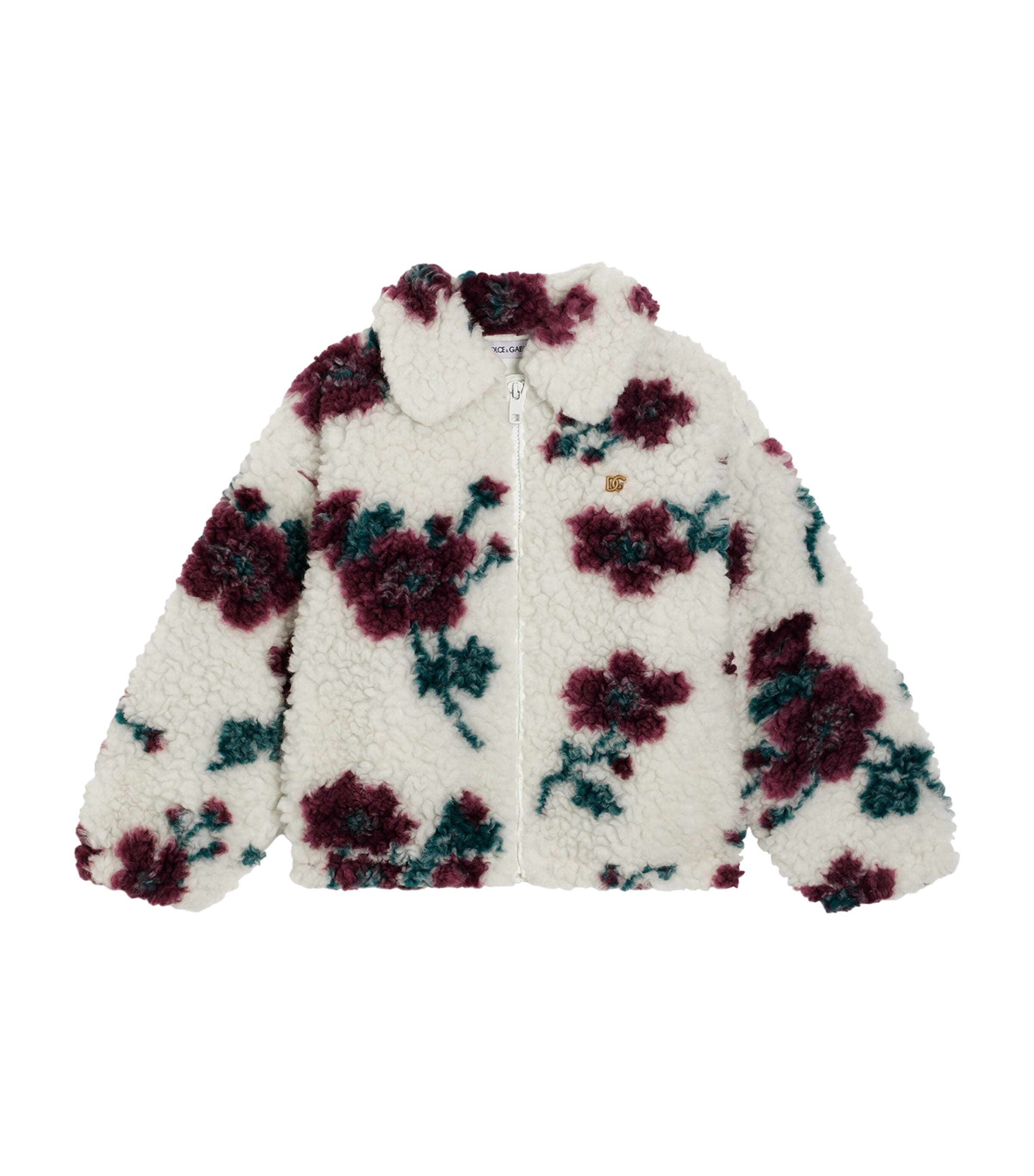 Dolce&Gabbana Kids Floral Print Jacket (8-13 Years) Image 1