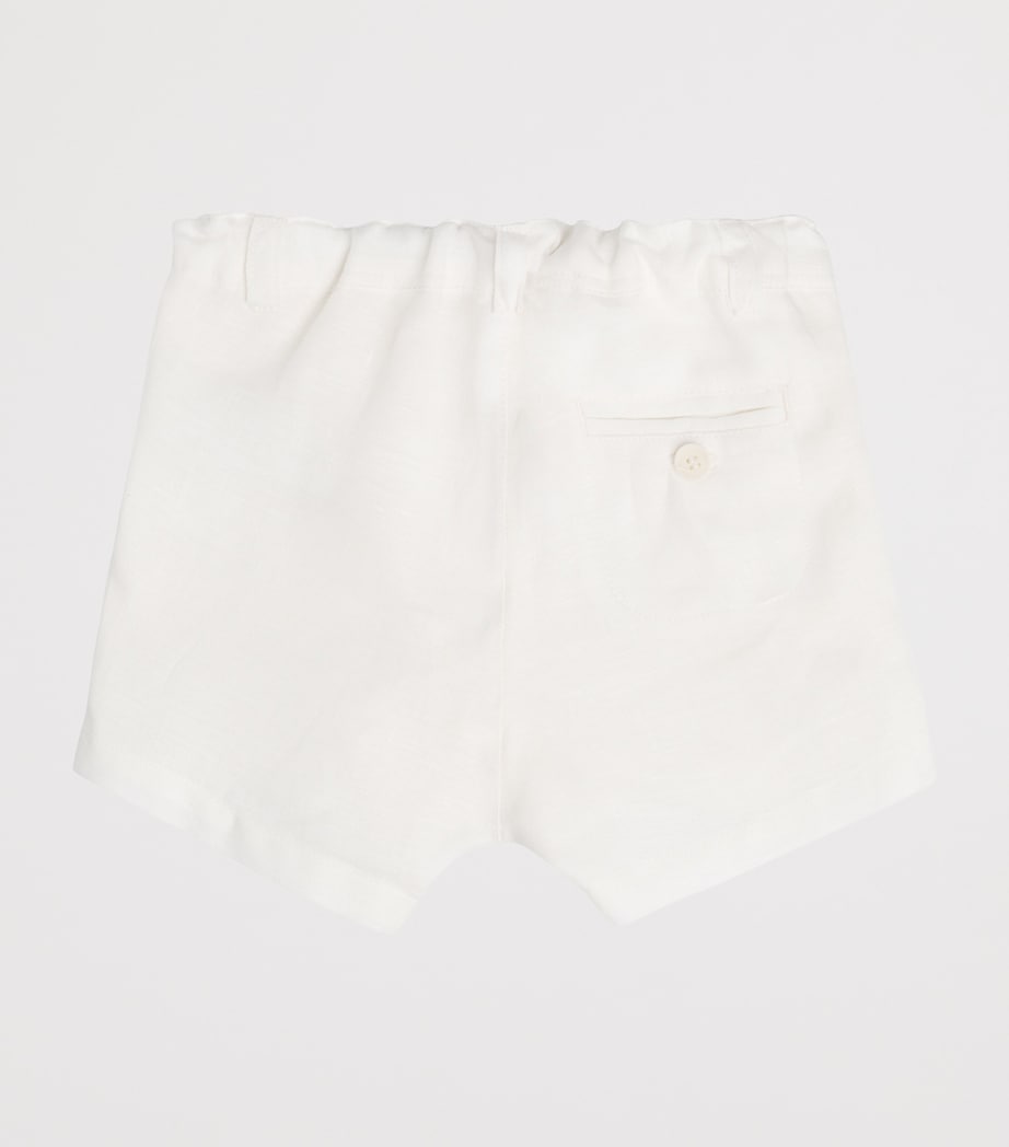 Linen Shorts (6-12 Months) BLANC LAIT Image 2