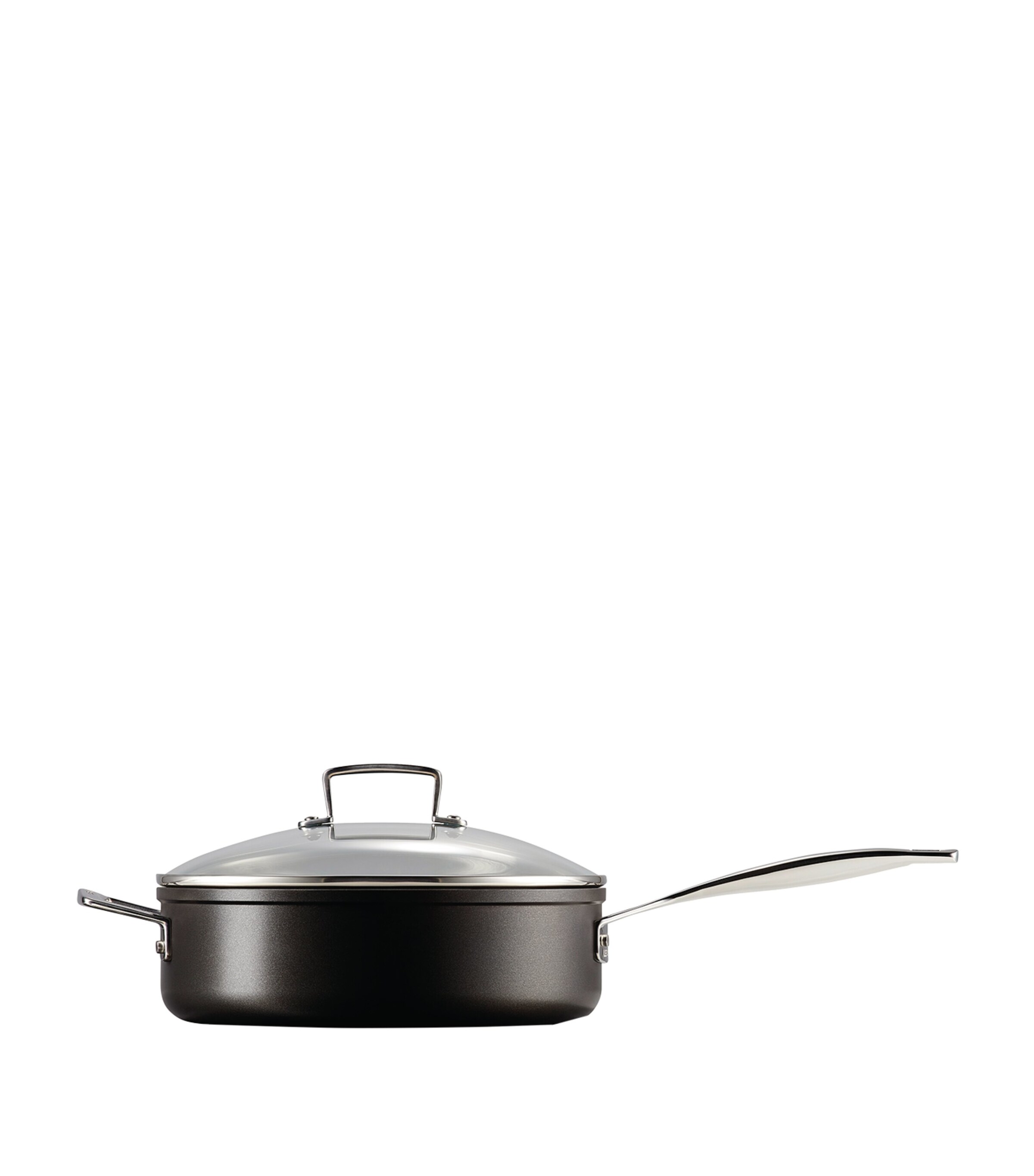 Toughened Non-Stick Sauté Pan (26cm) BLACK Image 5