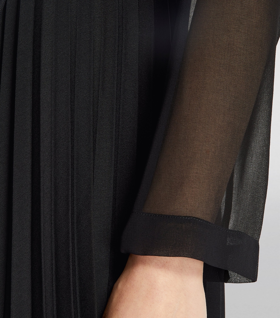 Wrapped Blazer Mini Dress BLACK Image 6