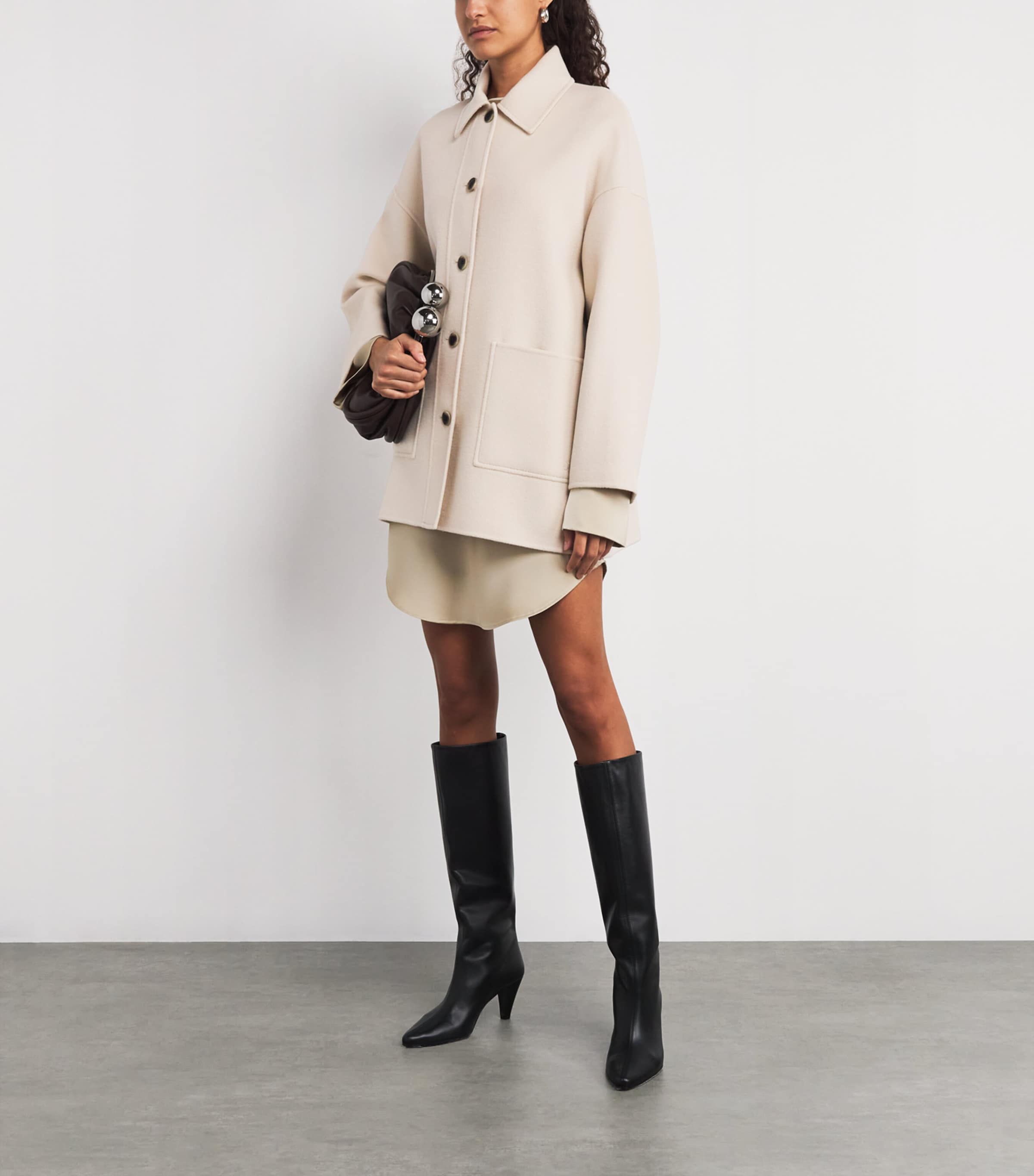 Wool-Blend Jacket CREAM Image 2