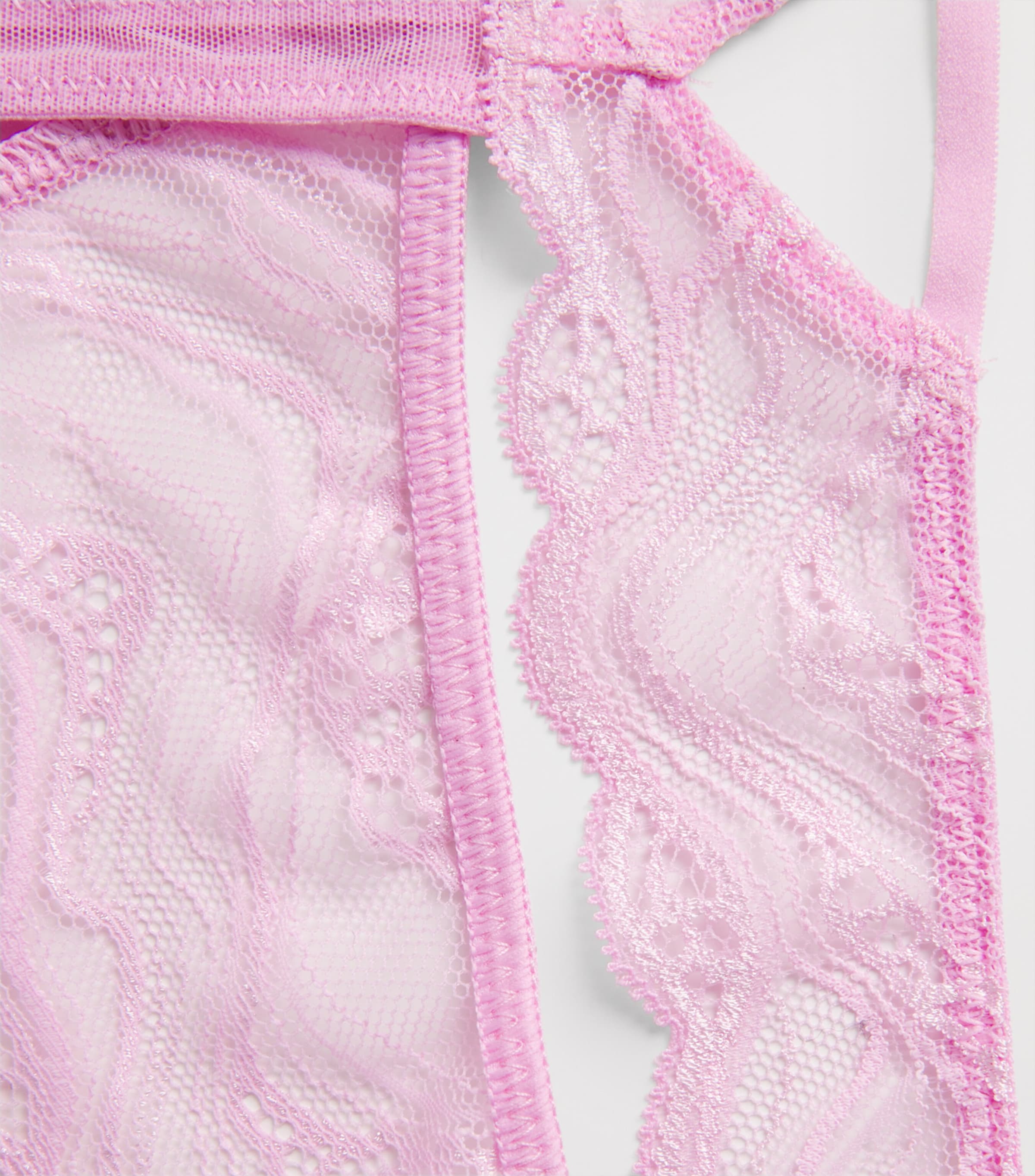Lace Sensual Stretch Thong PINK ESSENCE Image 4