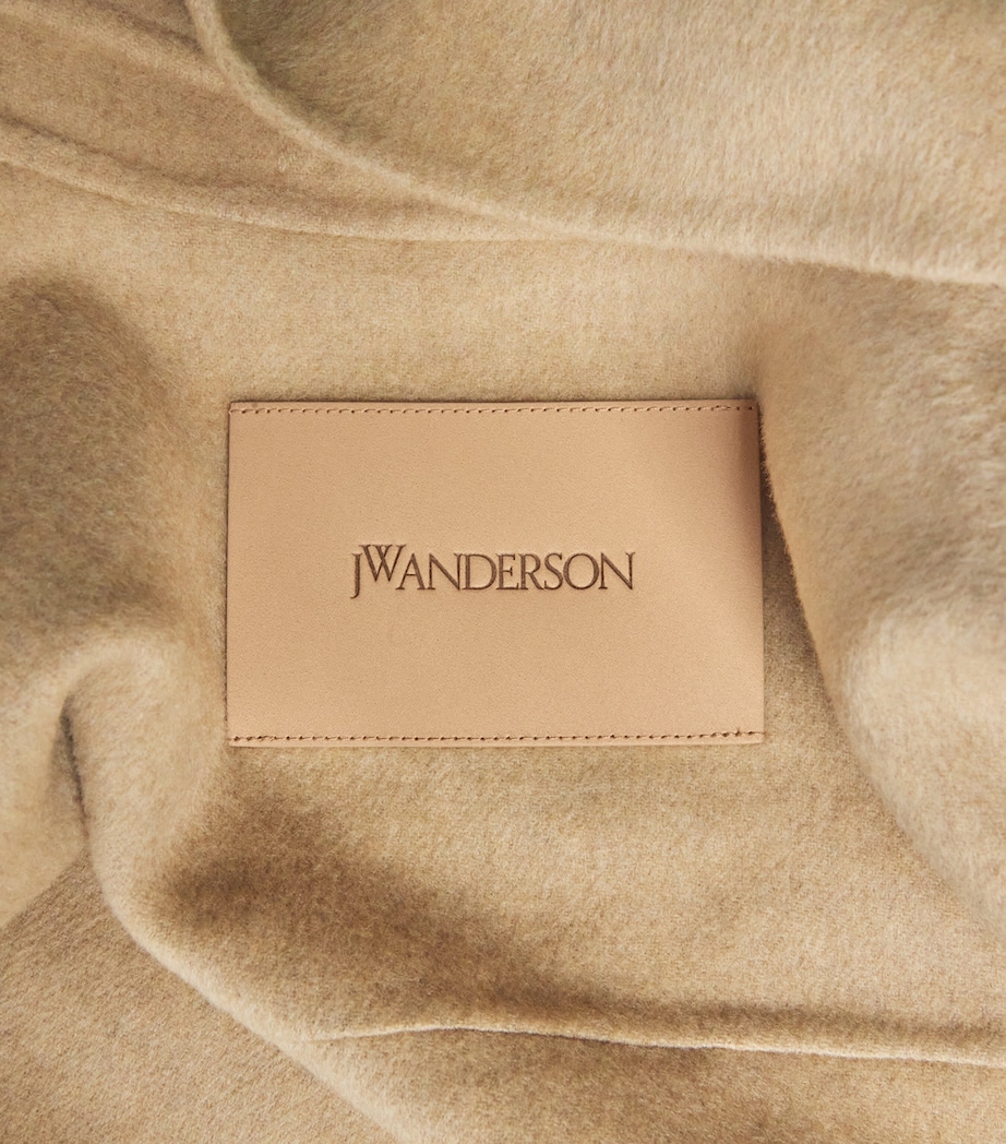 Oversized Wool Shirt Jacket CLAY MELANGE Image 5