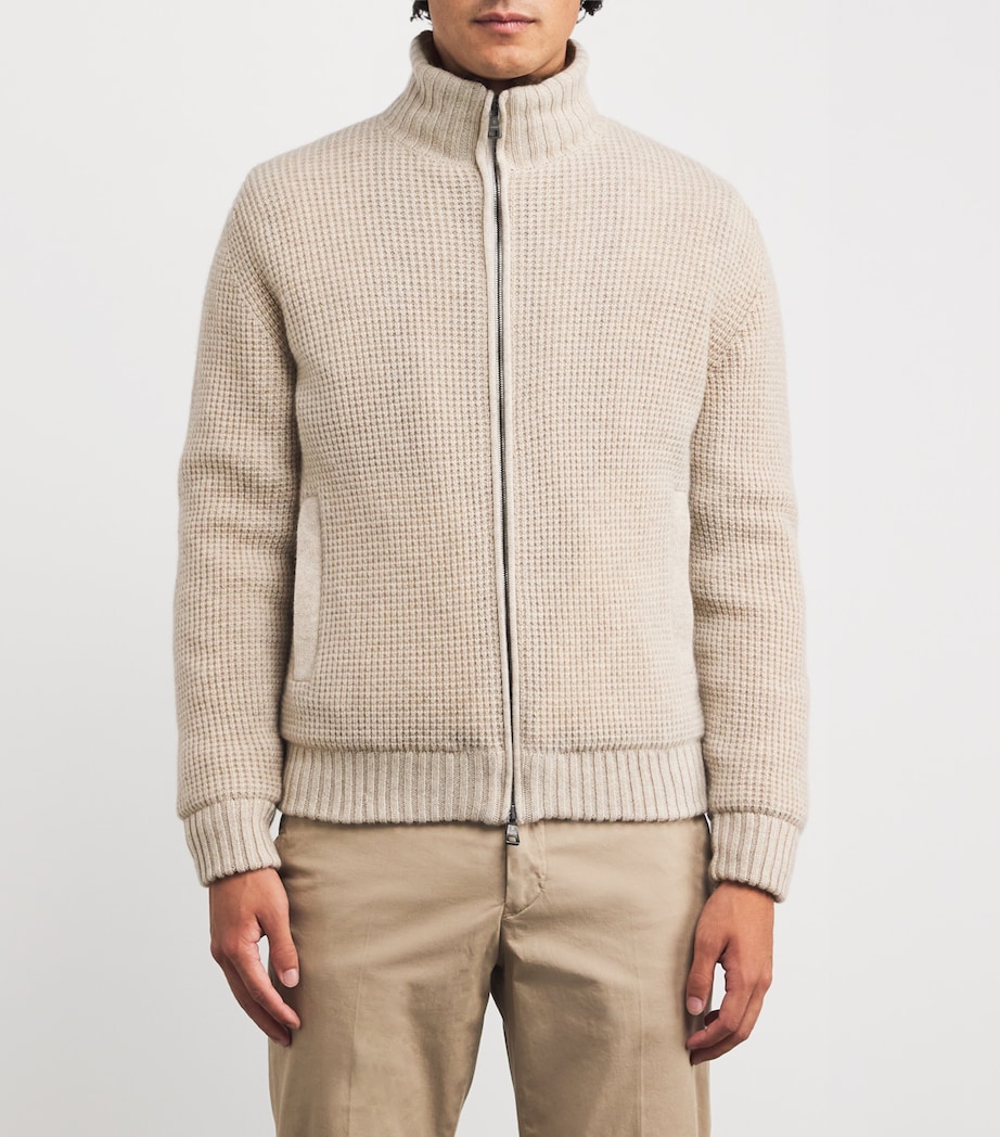 Cashmere-Mink Bomber Jacket A.29 DUST NATURAL Image 3