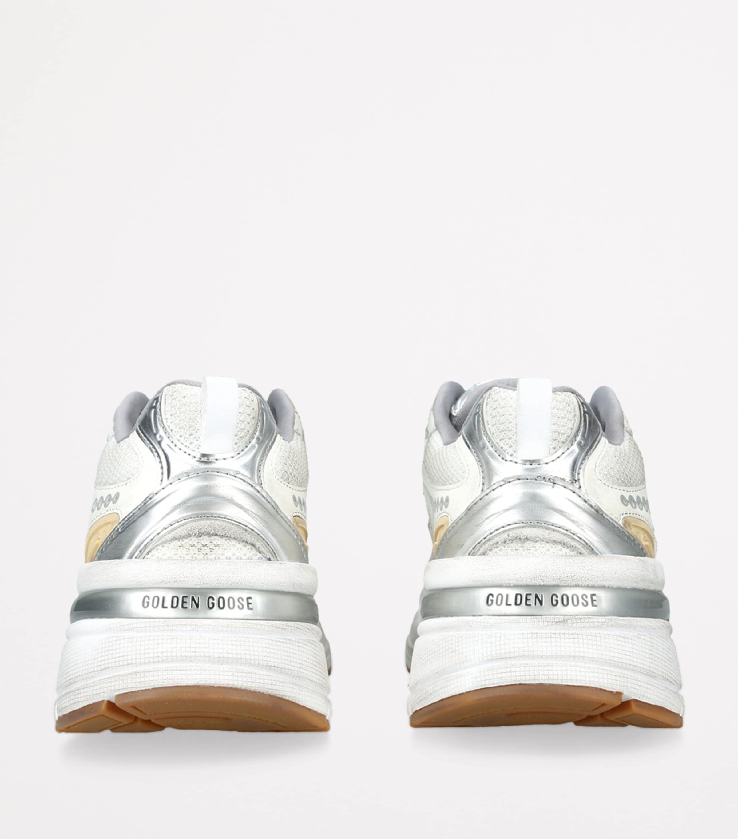 Golden Goose Leather Light Star Sneakers White/oth Image 2