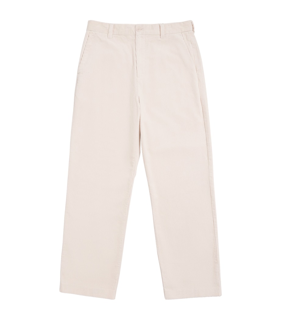 Organic Cotton Corduroy Paw Trousers IVORY Image 1