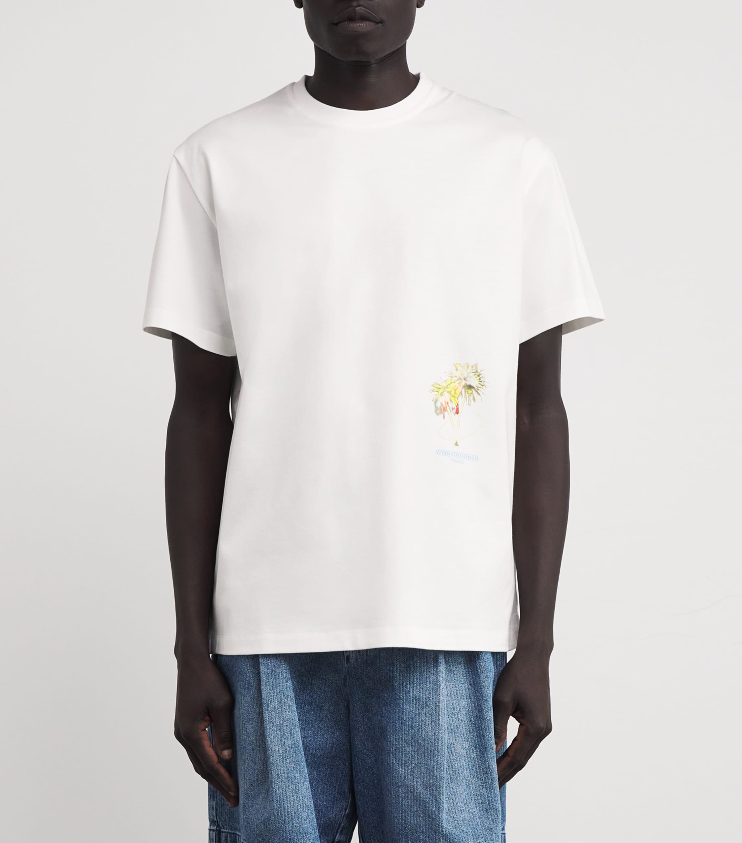 Wooyoungmi Cotton Palm Tree T-Shirt | Harrods US