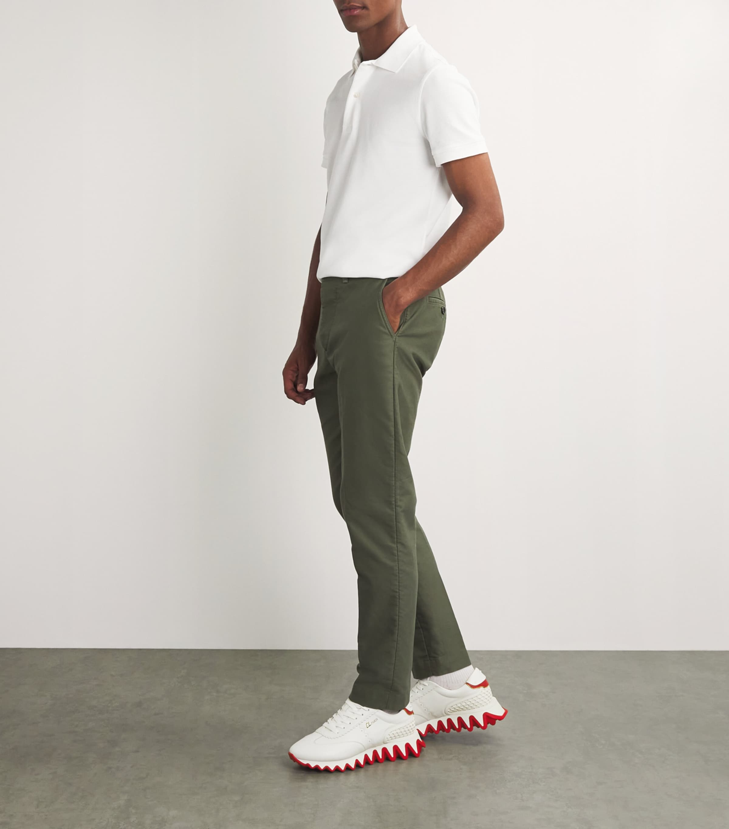 Loubishark Leather Sneakers WH43 Image 6