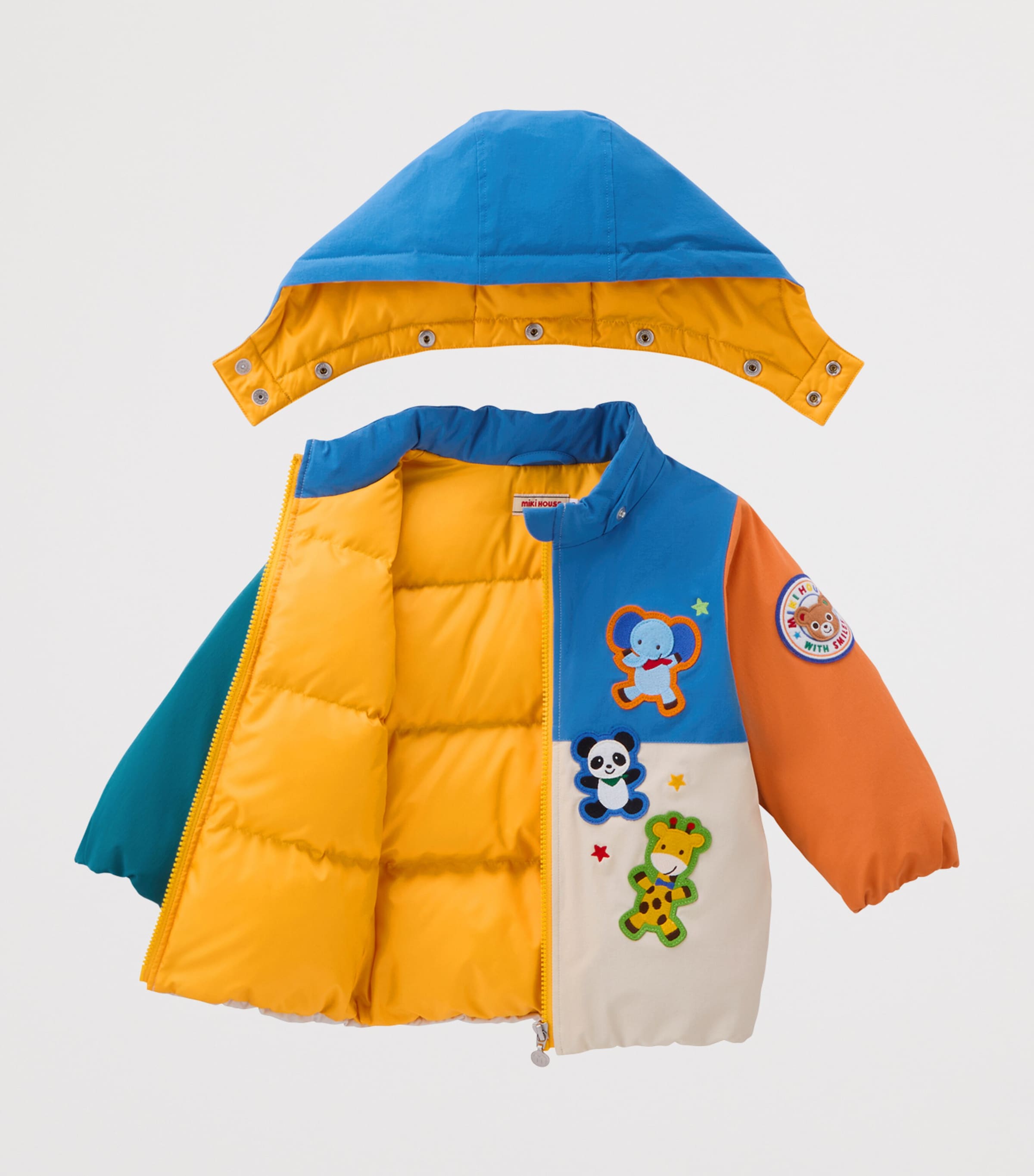 Down Animal Appliqué Jacket (2-7 Years) 15 Image 3