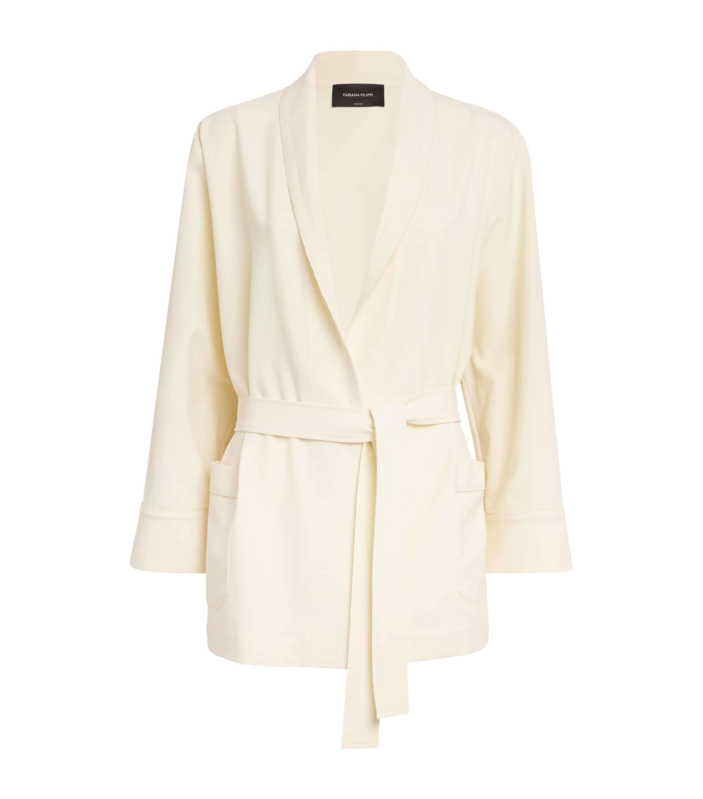 Fabiana Filippi Womens Burro Wrap Jacket Burro Image 1