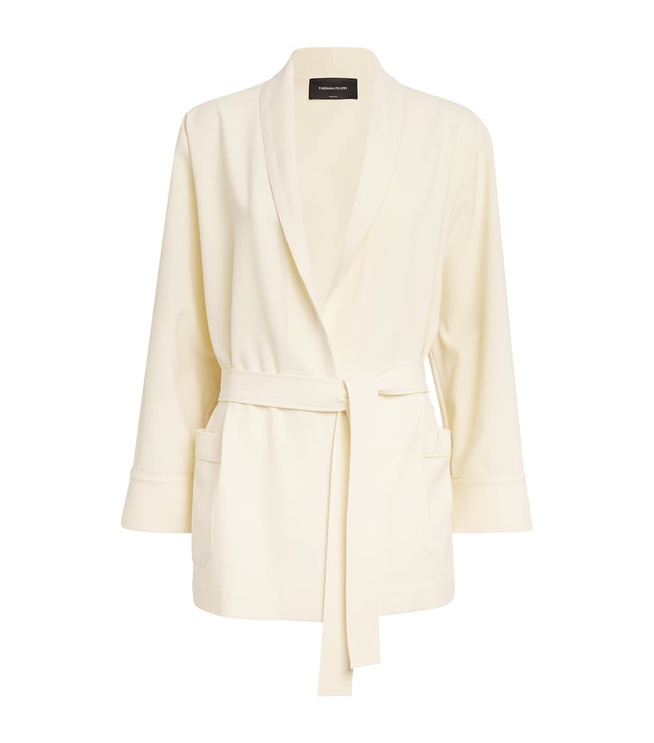 Fabiana Filippi Womens Burro Wrap Jacket Burro Image 1