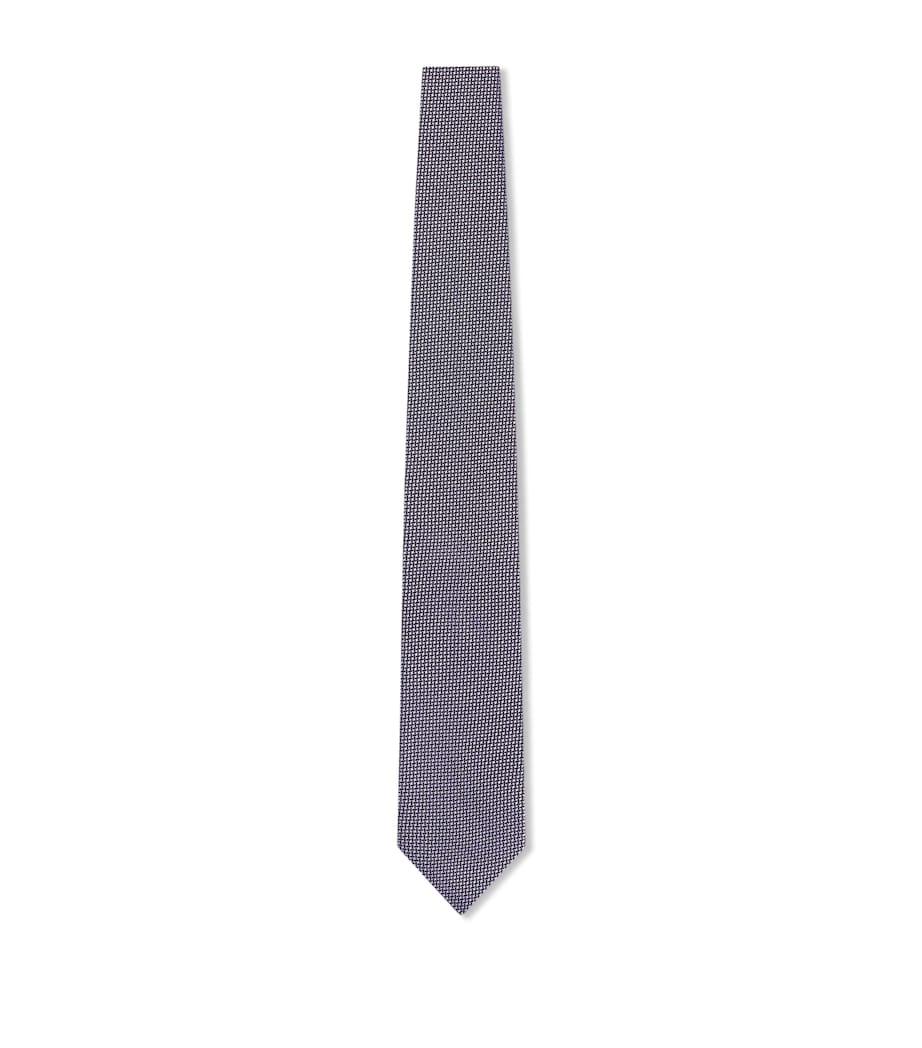 Silk Tonal Jacquard Tie GV120 Image 1