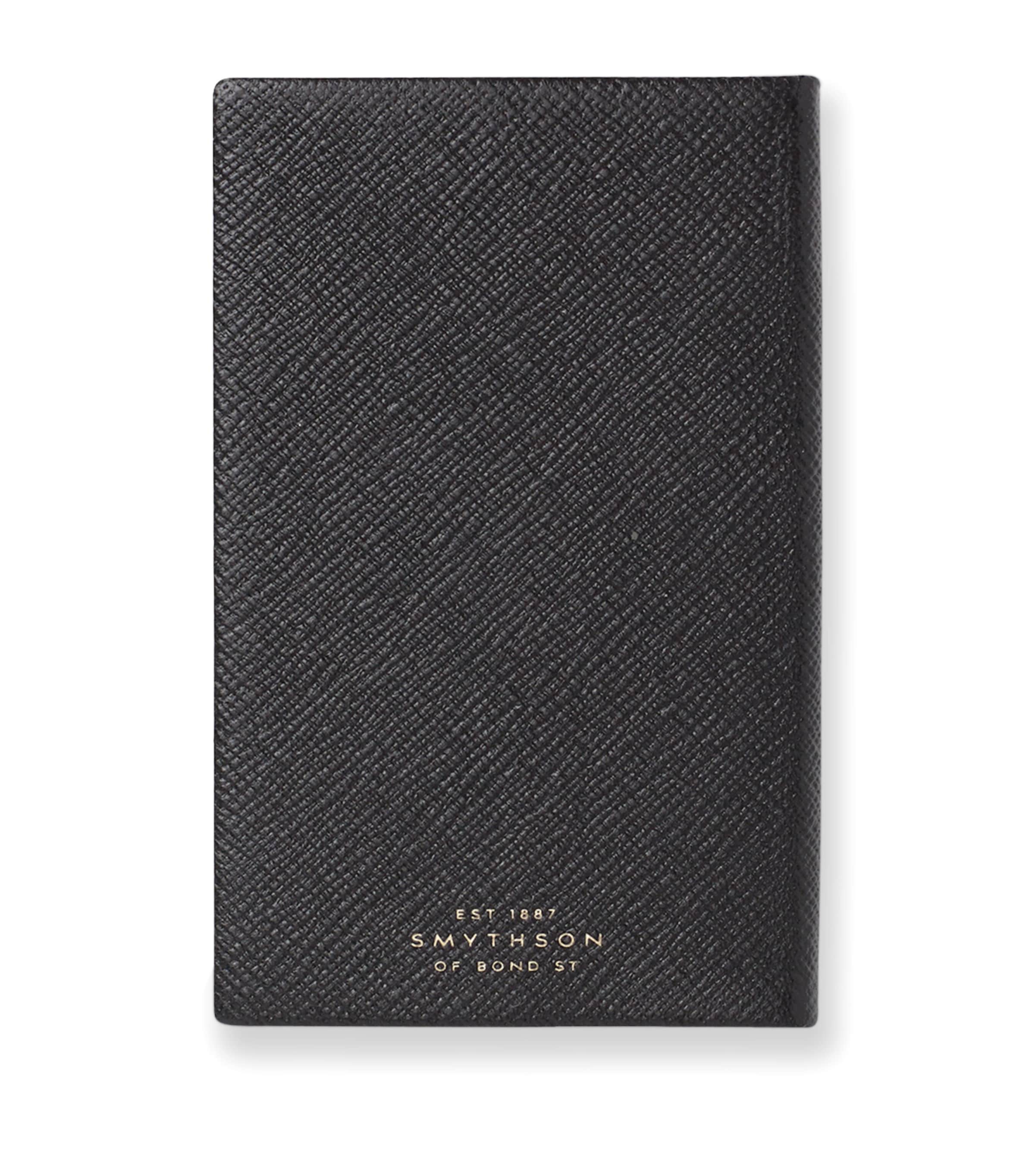 Leather Panama Notebook BLACK Image 2