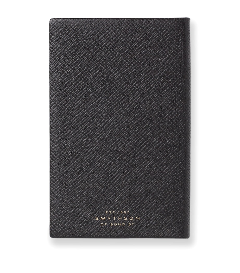 Leather Panama Notebook BLACK Image 2