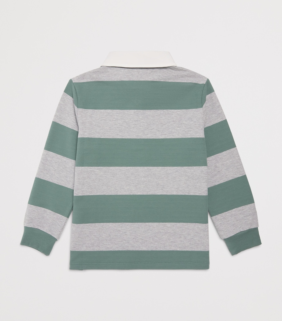 Tartine et Chocolat Cotton Dinosaur Rugby Shirt (5-12 Years) Image 2